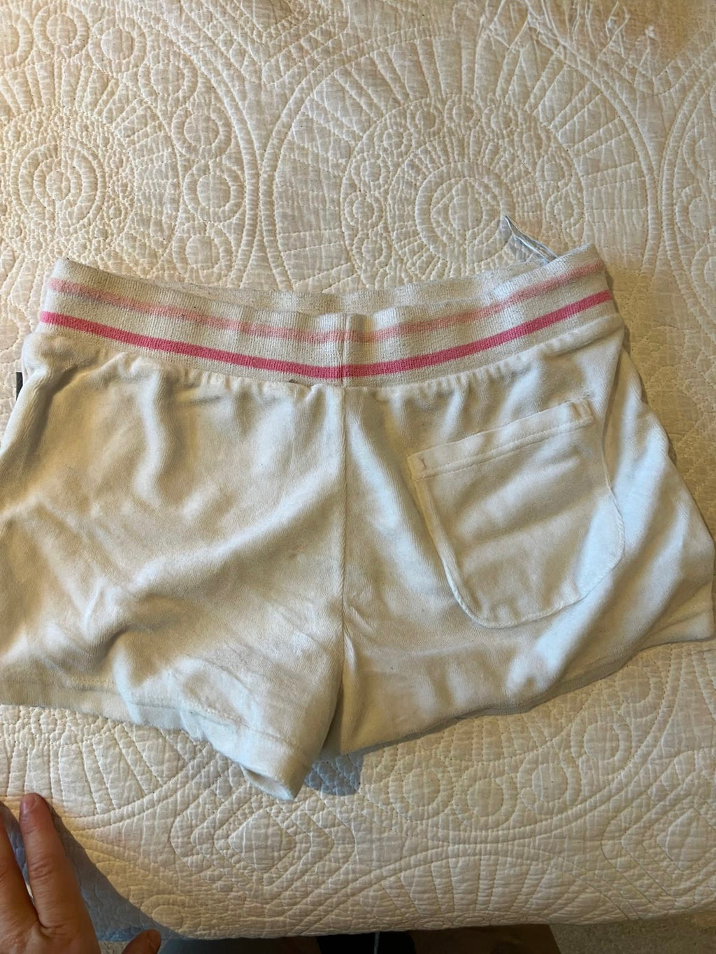 White shorts