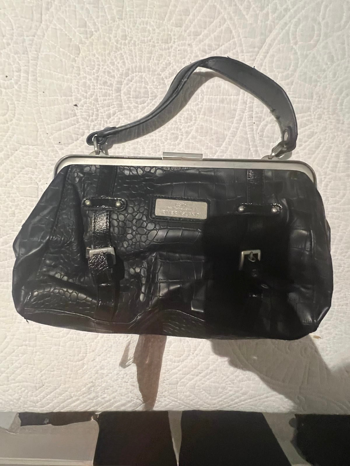 Black hand bag