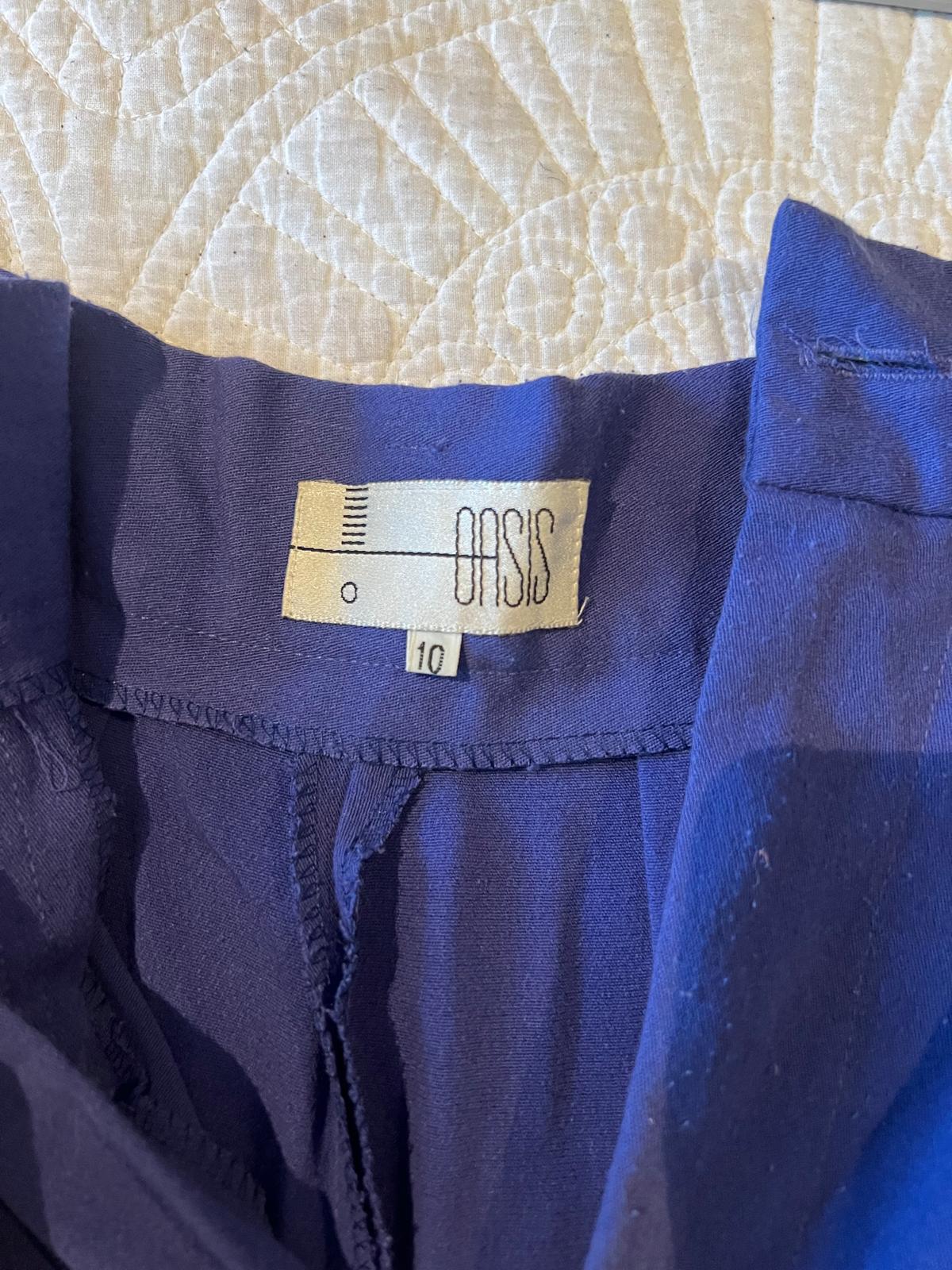 High waisted purple shorts