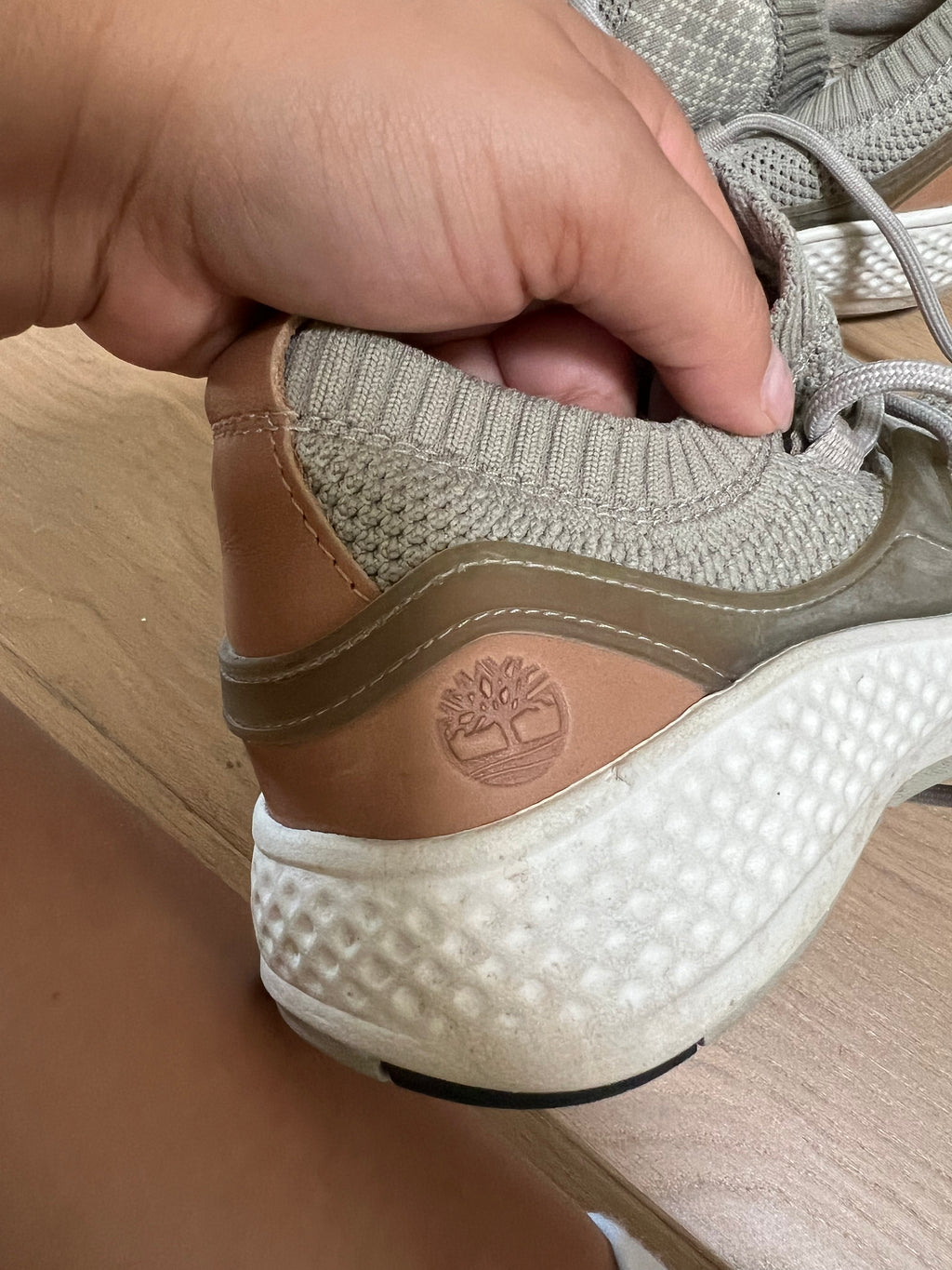 Brown/Grey Timberland Trainers