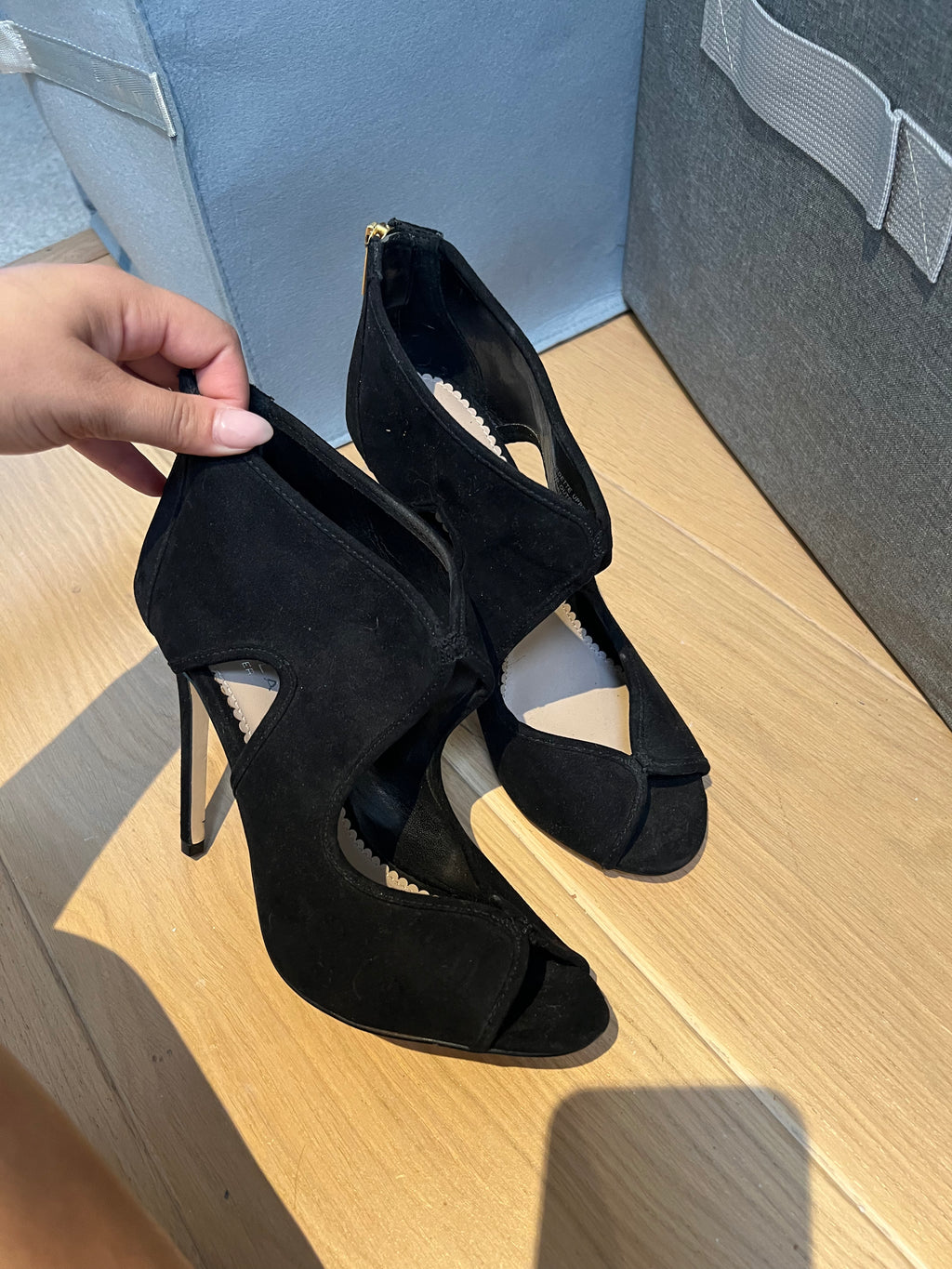 Carvela black heels