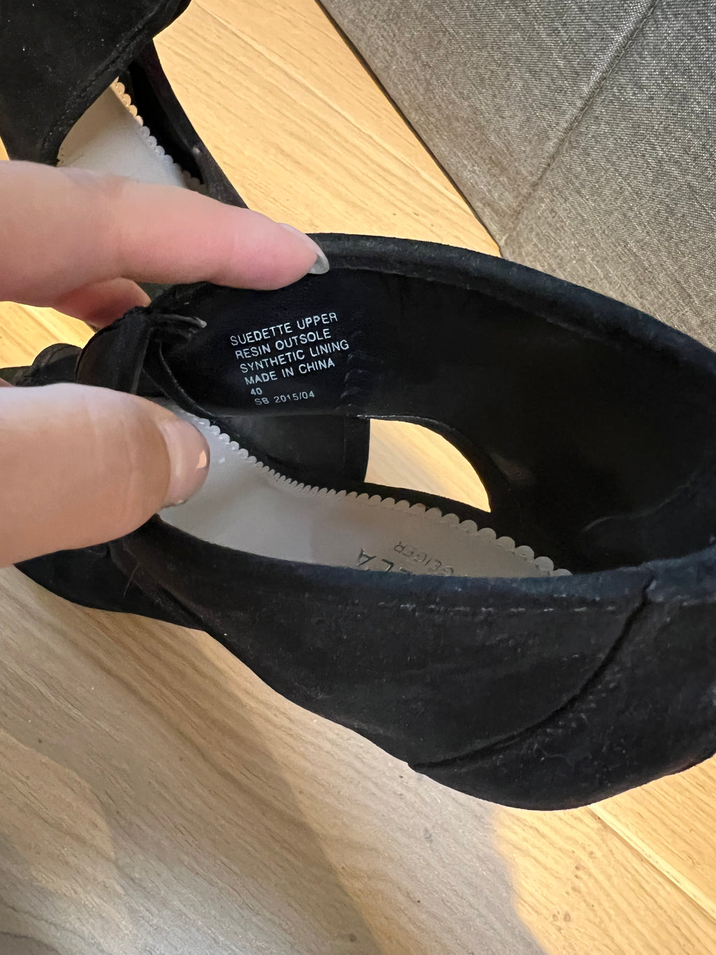 Carvela black heels