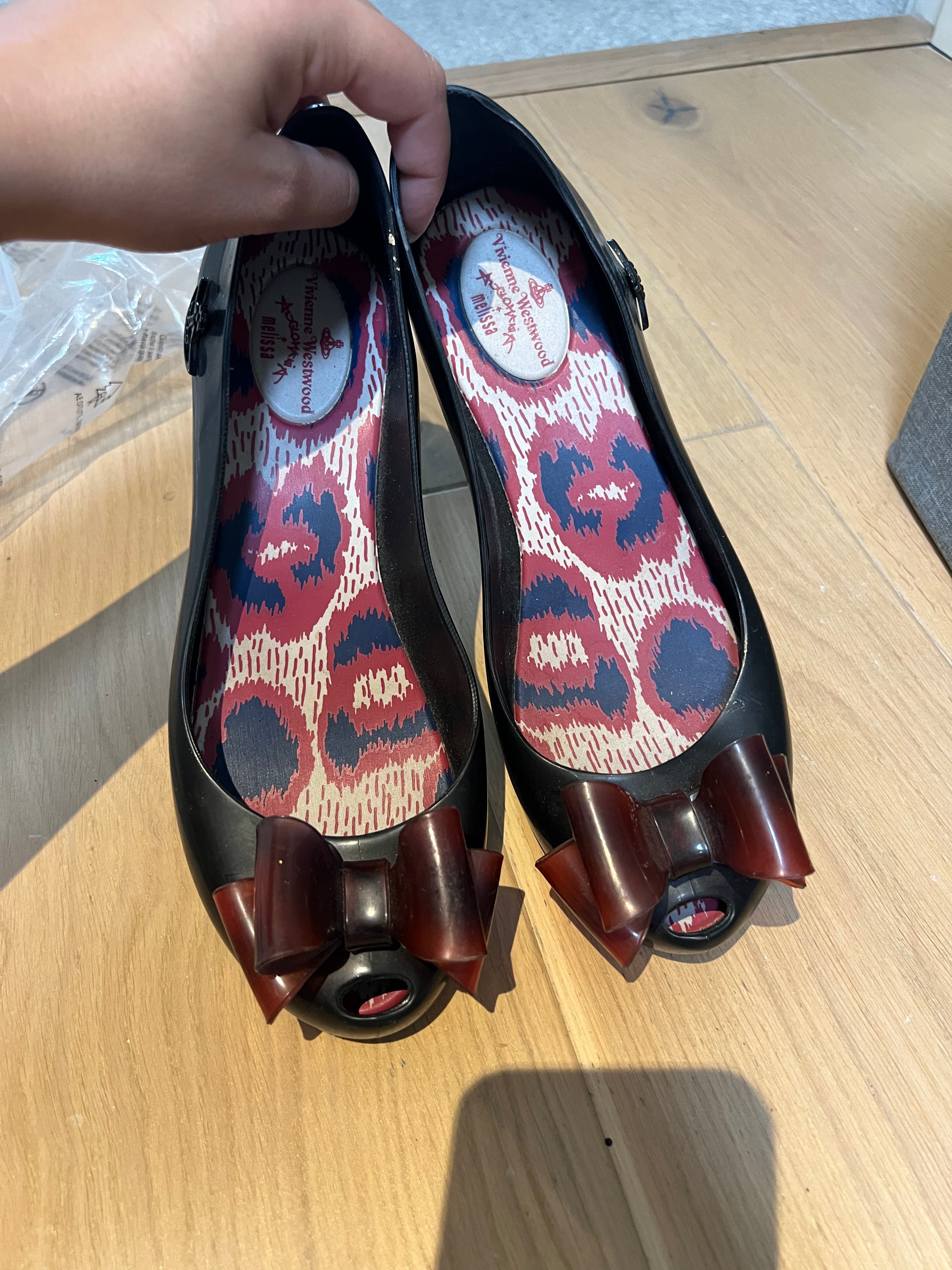MELISSA X Vivienne Westwood jelly pumps