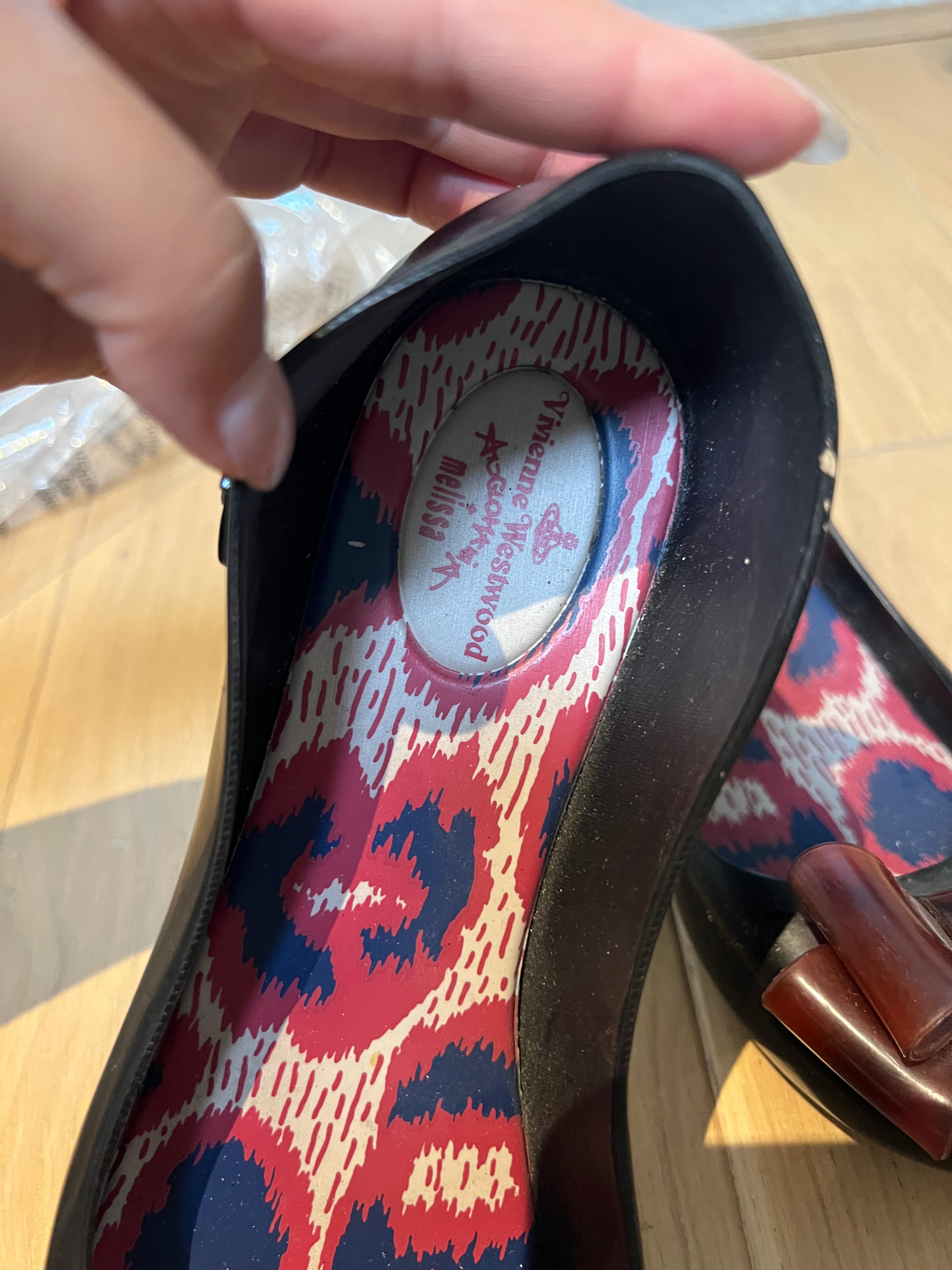MELISSA X Vivienne Westwood jelly pumps