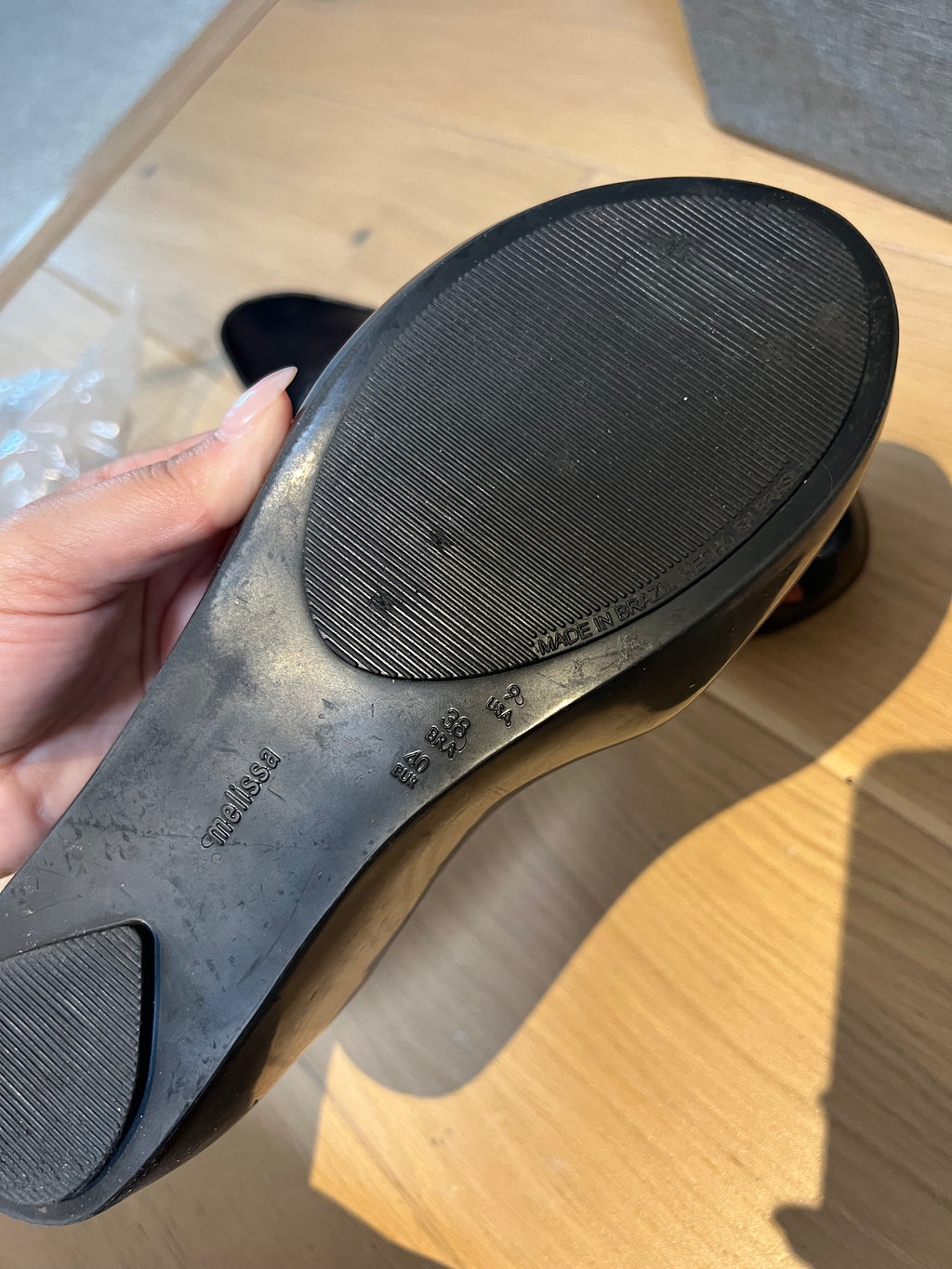 MELISSA X Vivienne Westwood jelly pumps