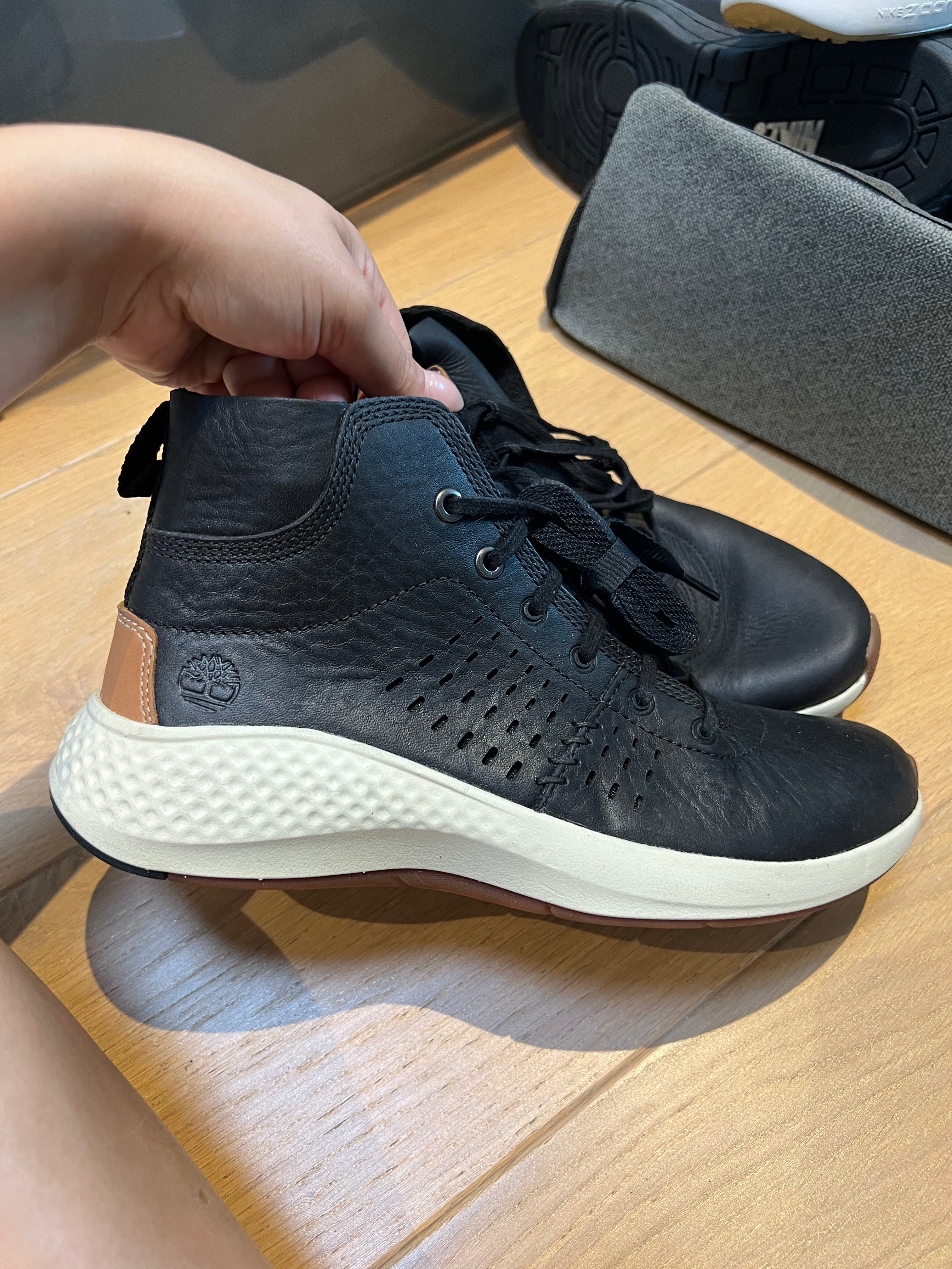 Black Timberland Trainers