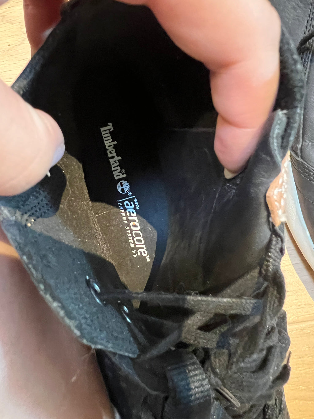 Black Timberland Trainers