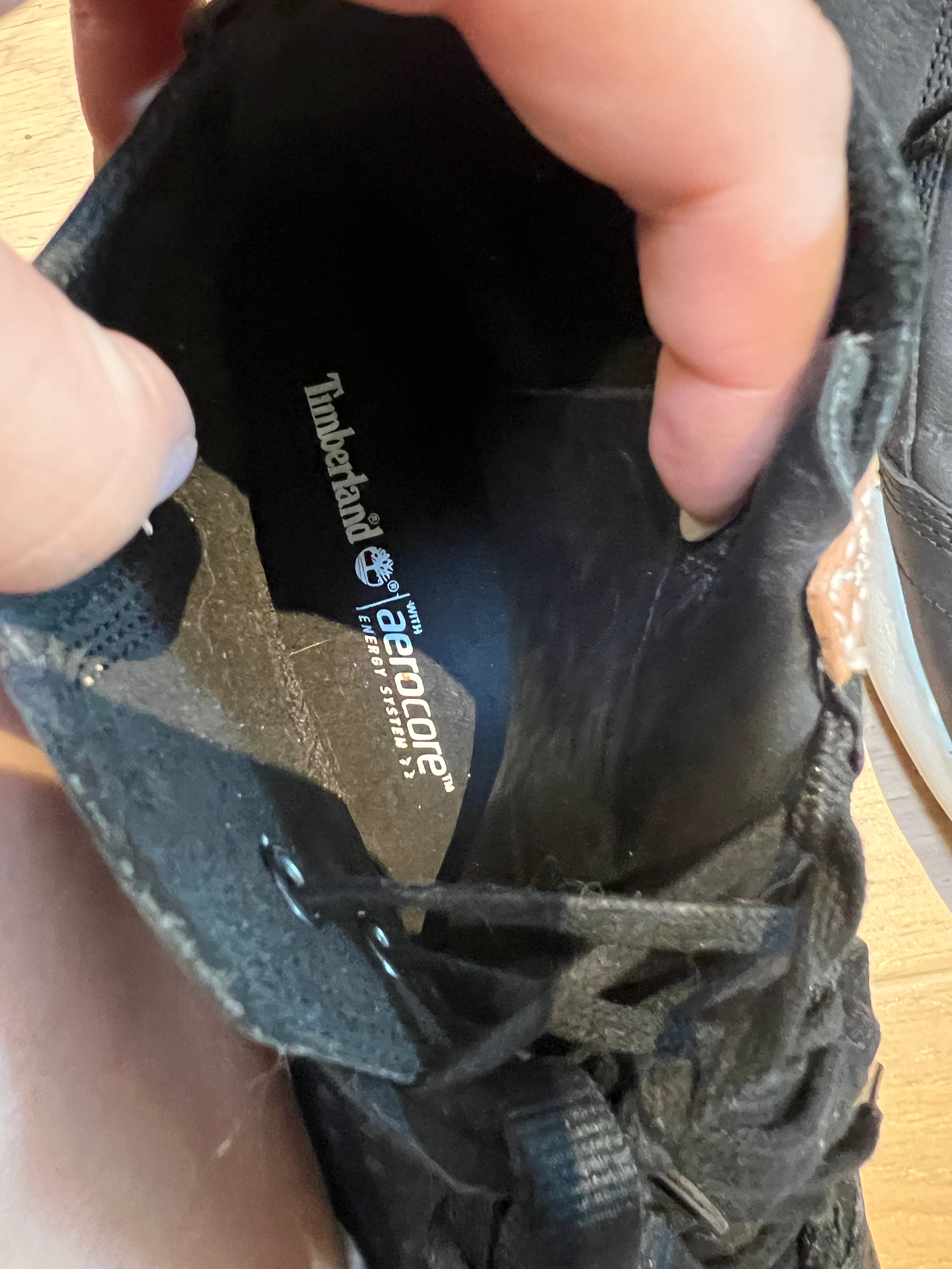 Black Timberland Trainers