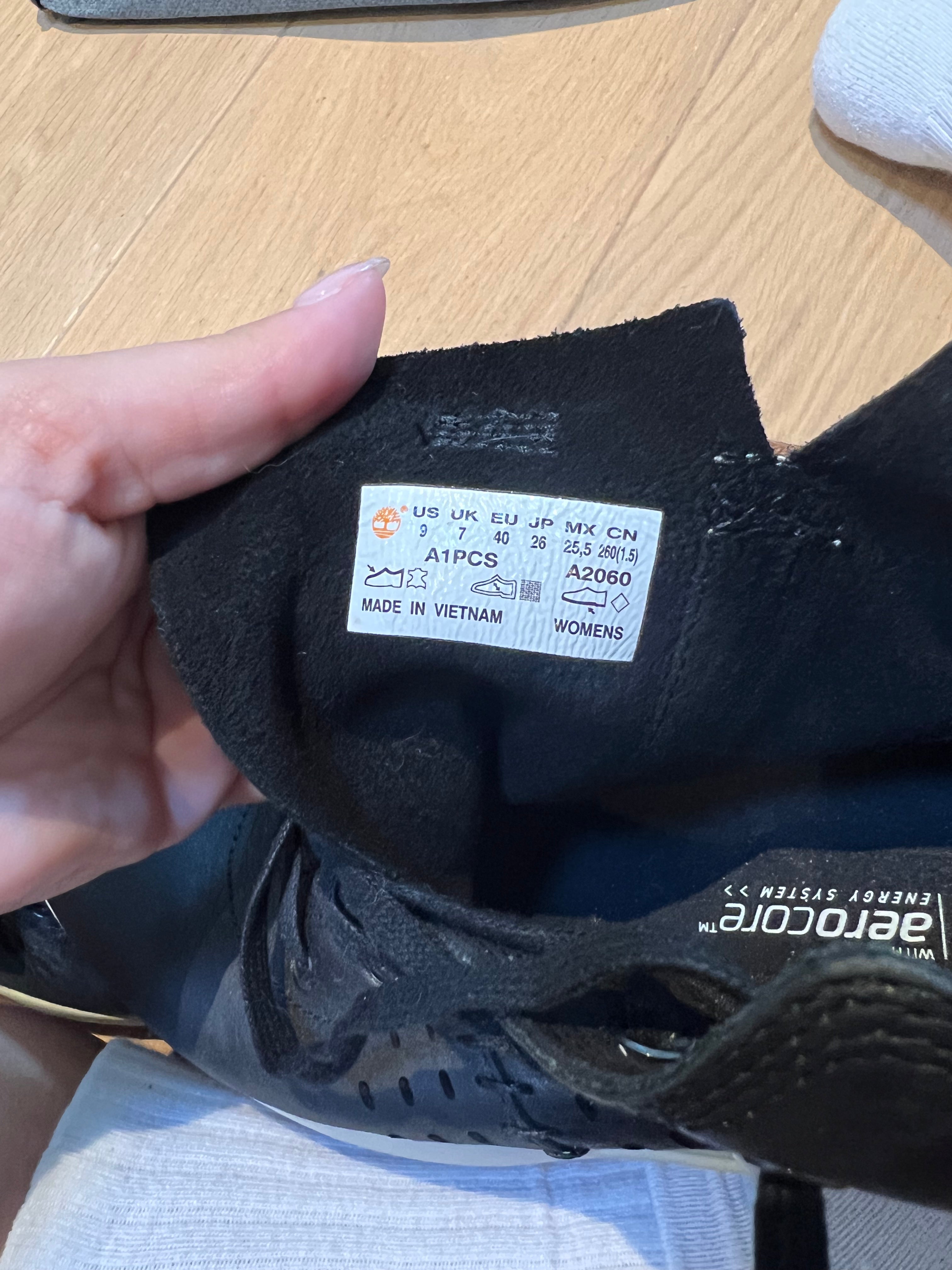 Black Timberland Trainers