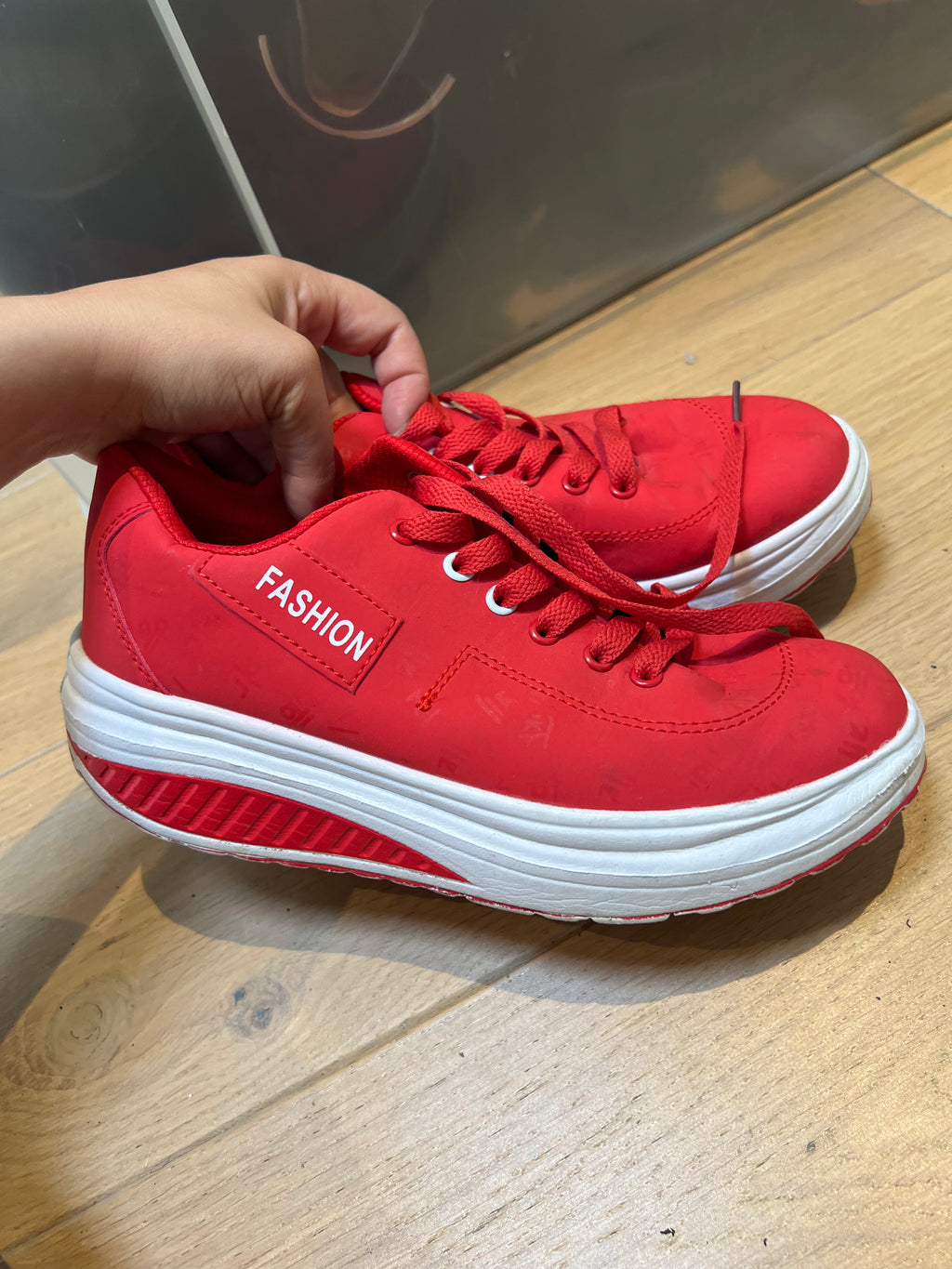 Red Trainers
