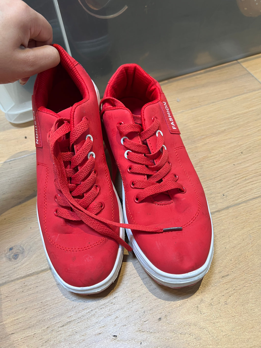 Red Trainers