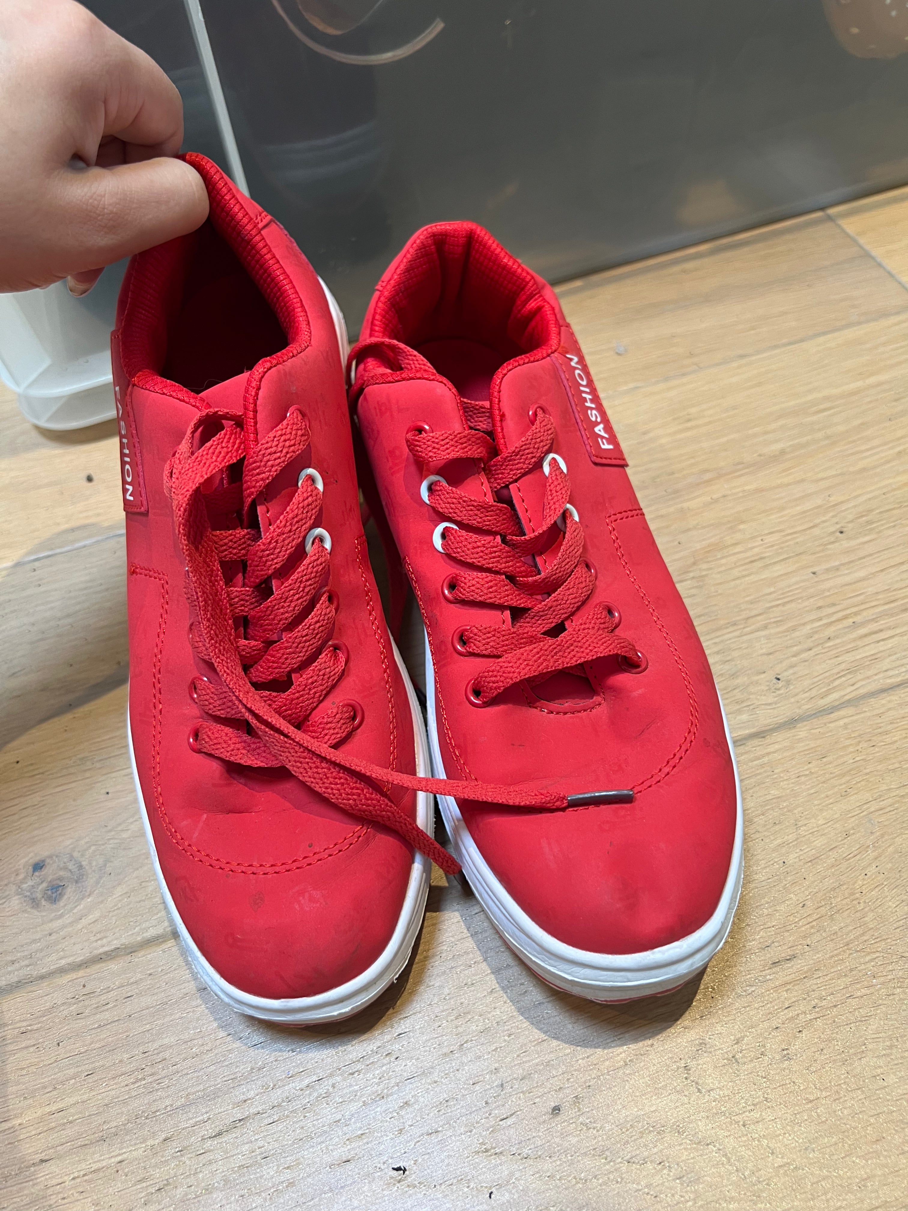 Red Trainers