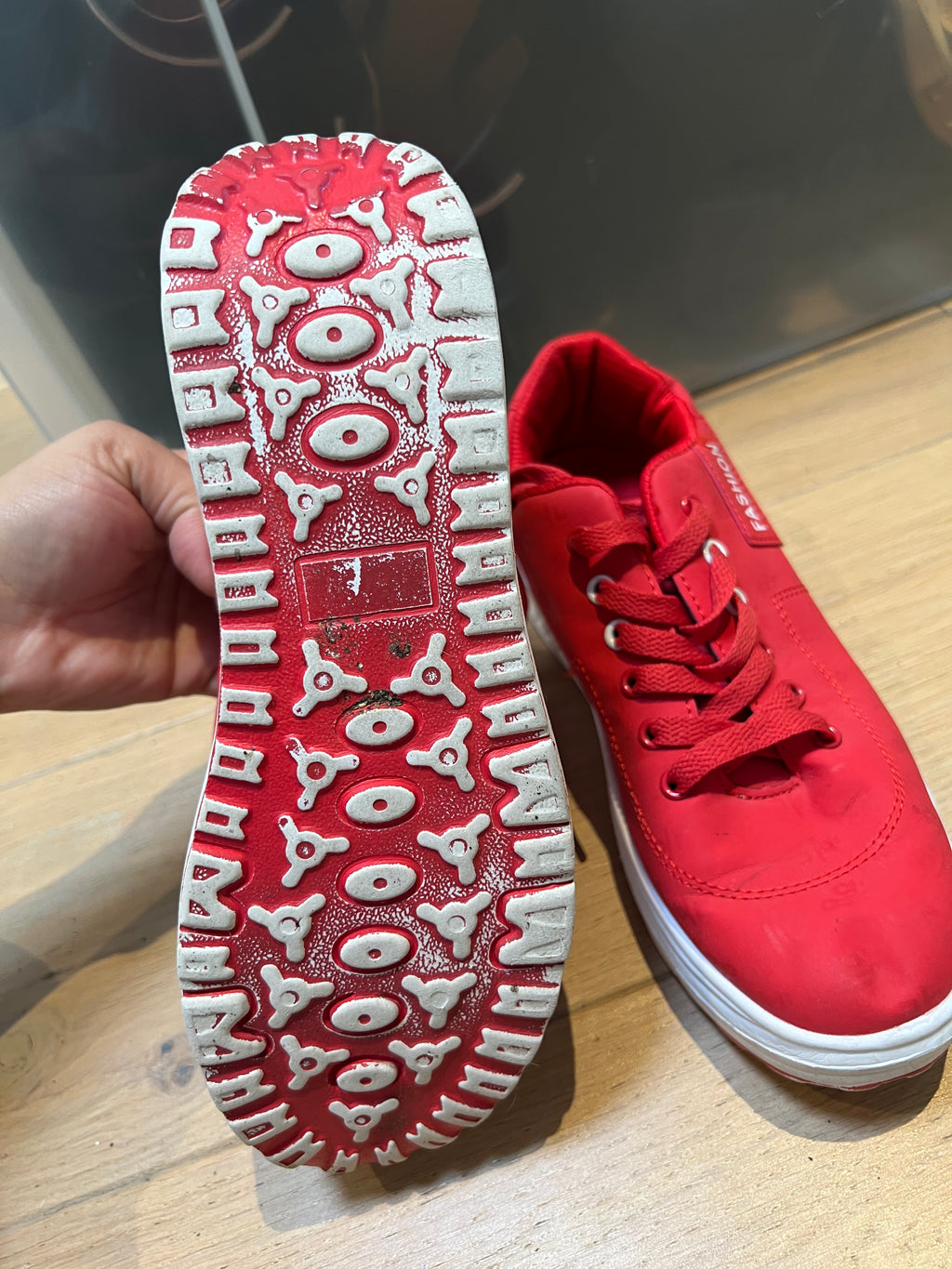 Red Trainers