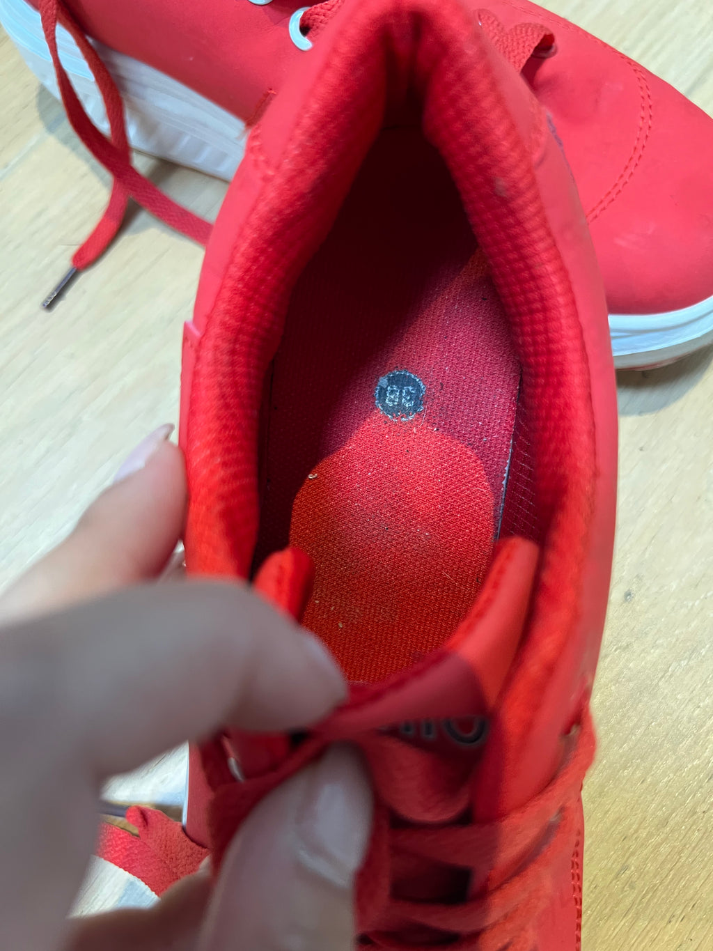 Red Trainers