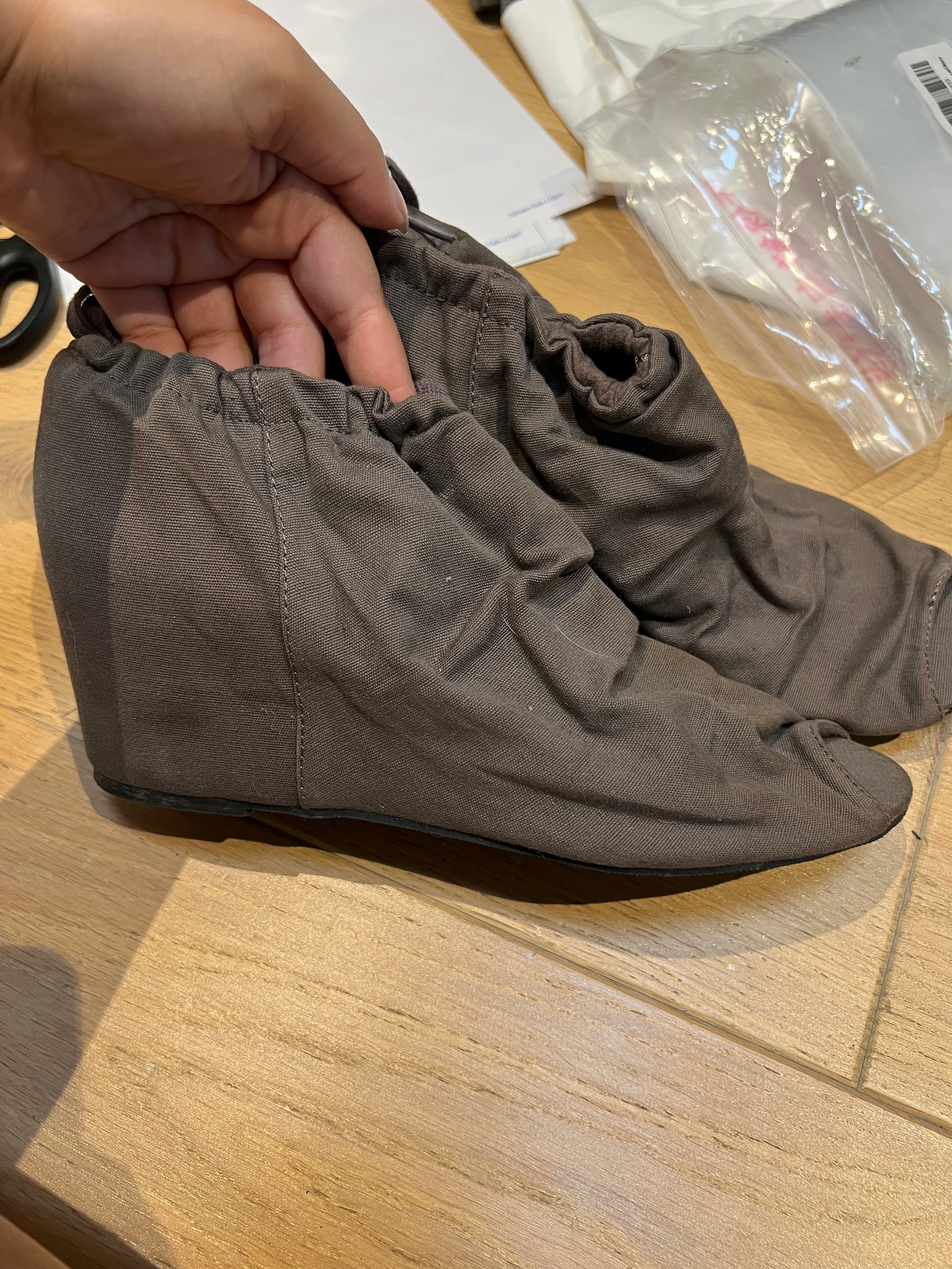 Aldo Grey Wedge Shoes