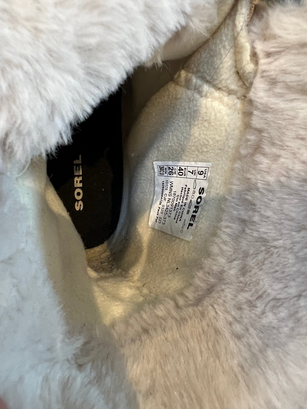 Sorel Waterproof Beige Boots