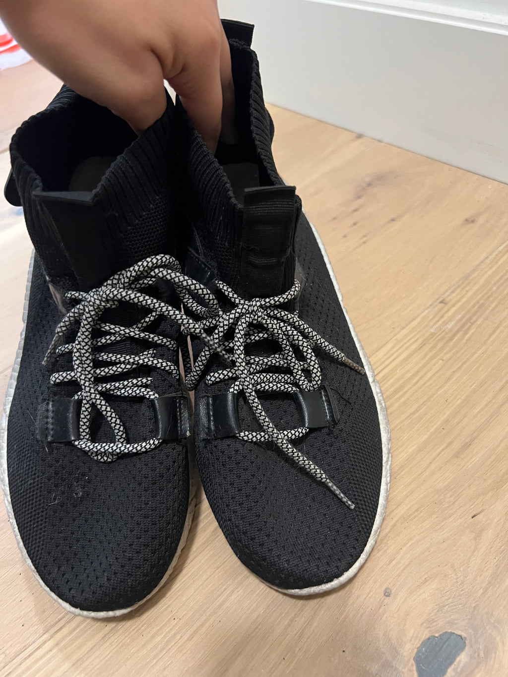 Black trainers