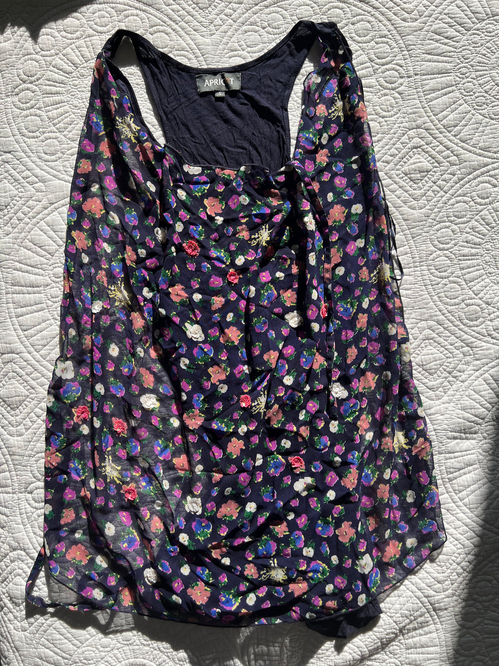Floral print top