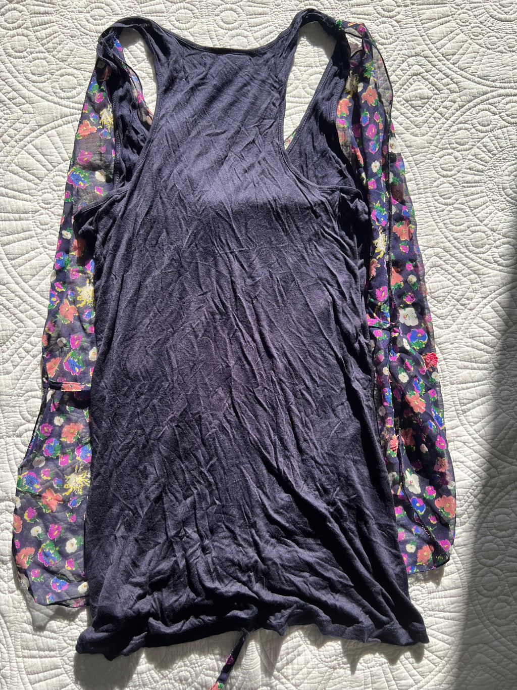 Floral print top