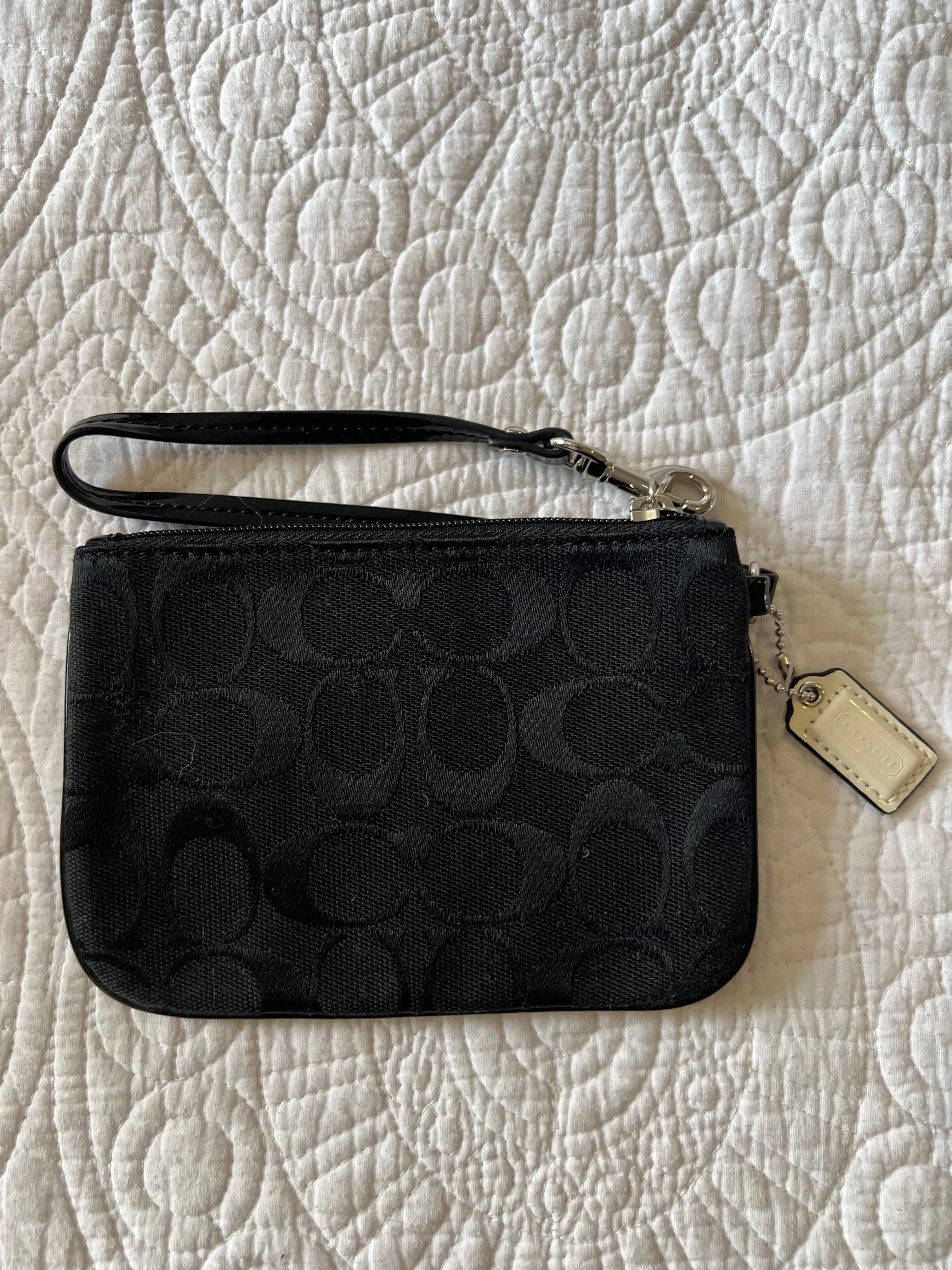 Small black Coach bag
