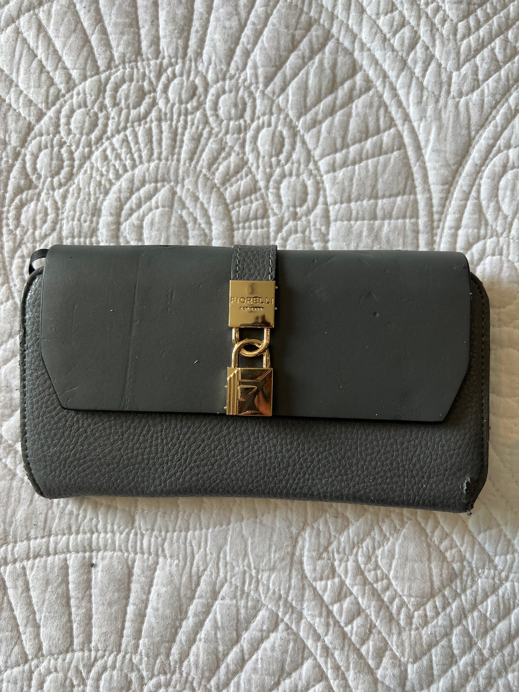 Fiorelli Grey clutch bag