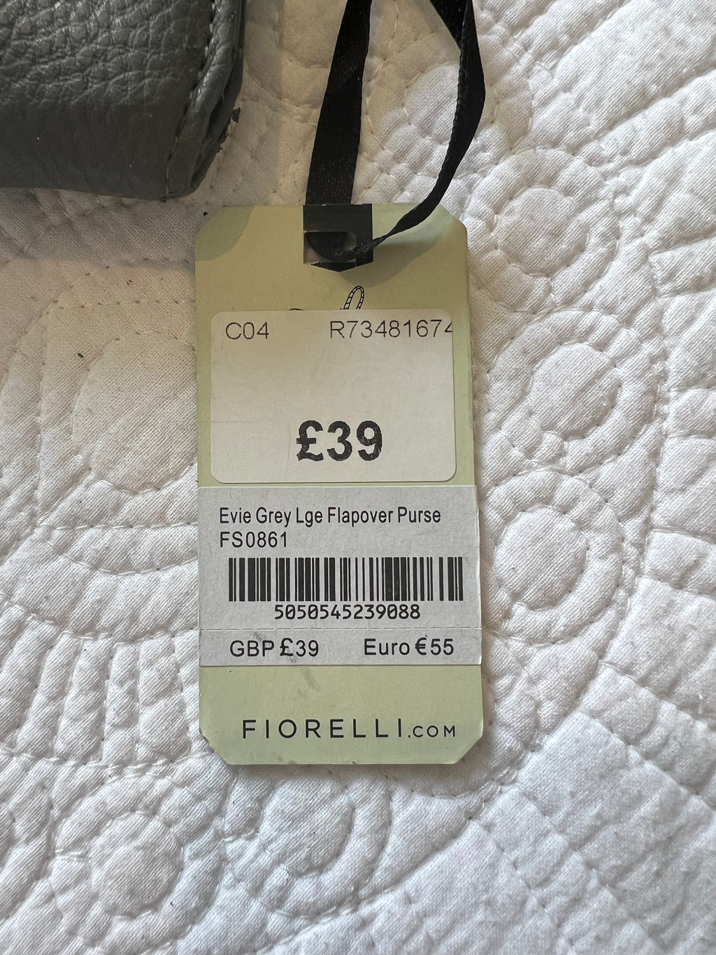 Fiorelli Grey clutch bag