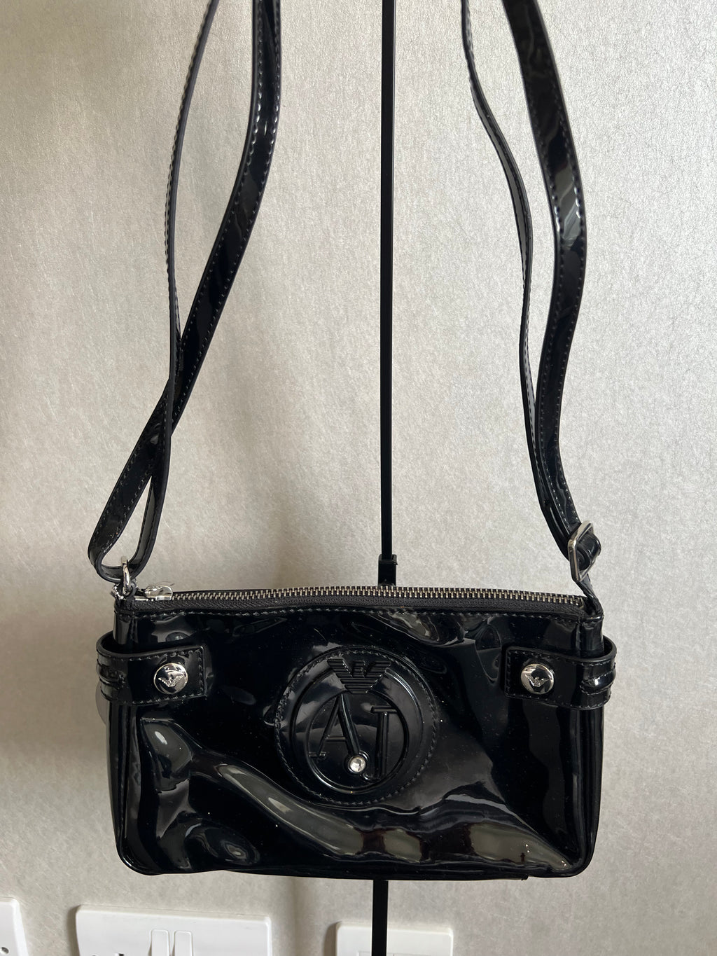 Armani Jeans - Shine style black bag