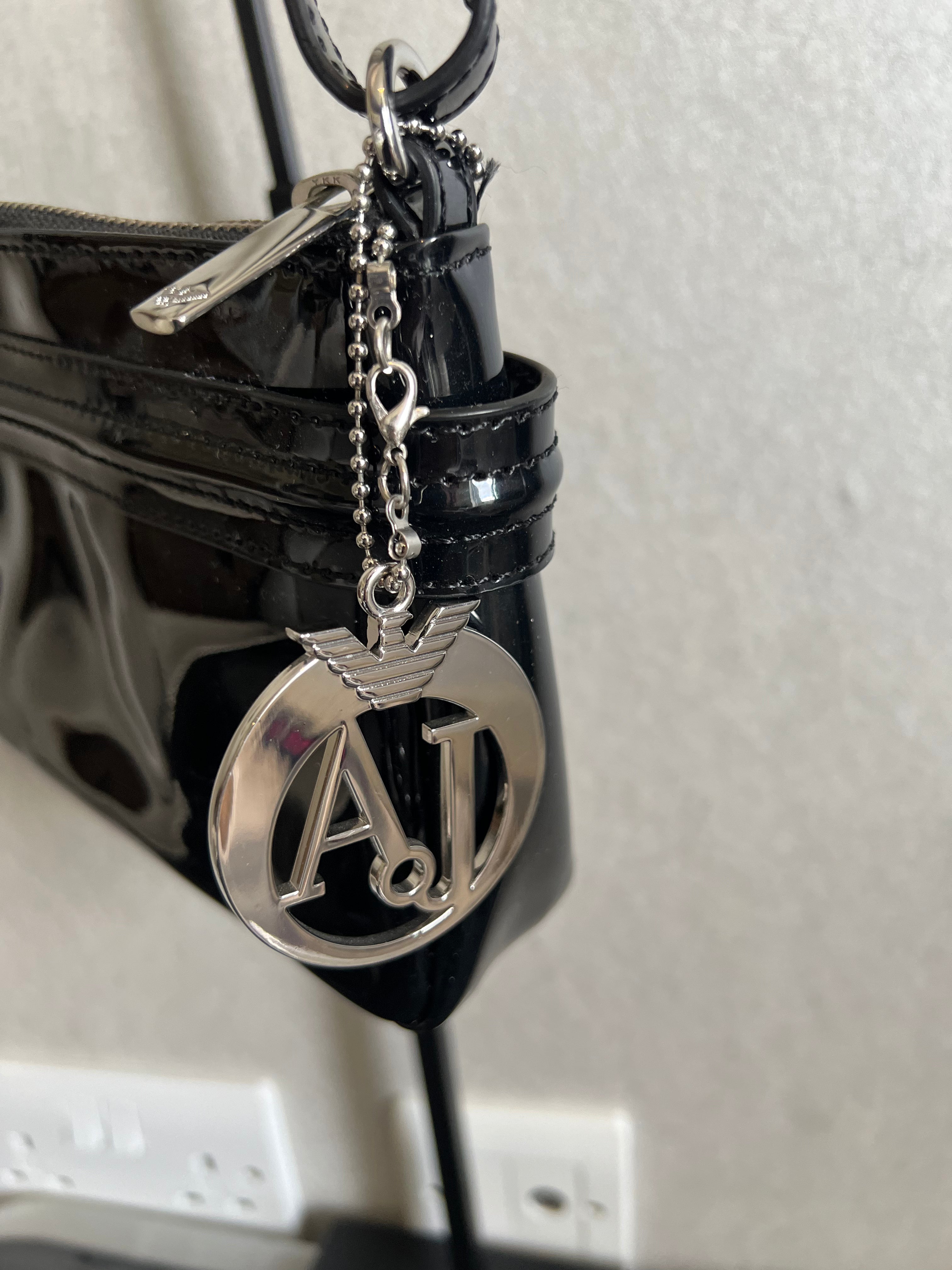 Armani Jeans - Shine style black bag