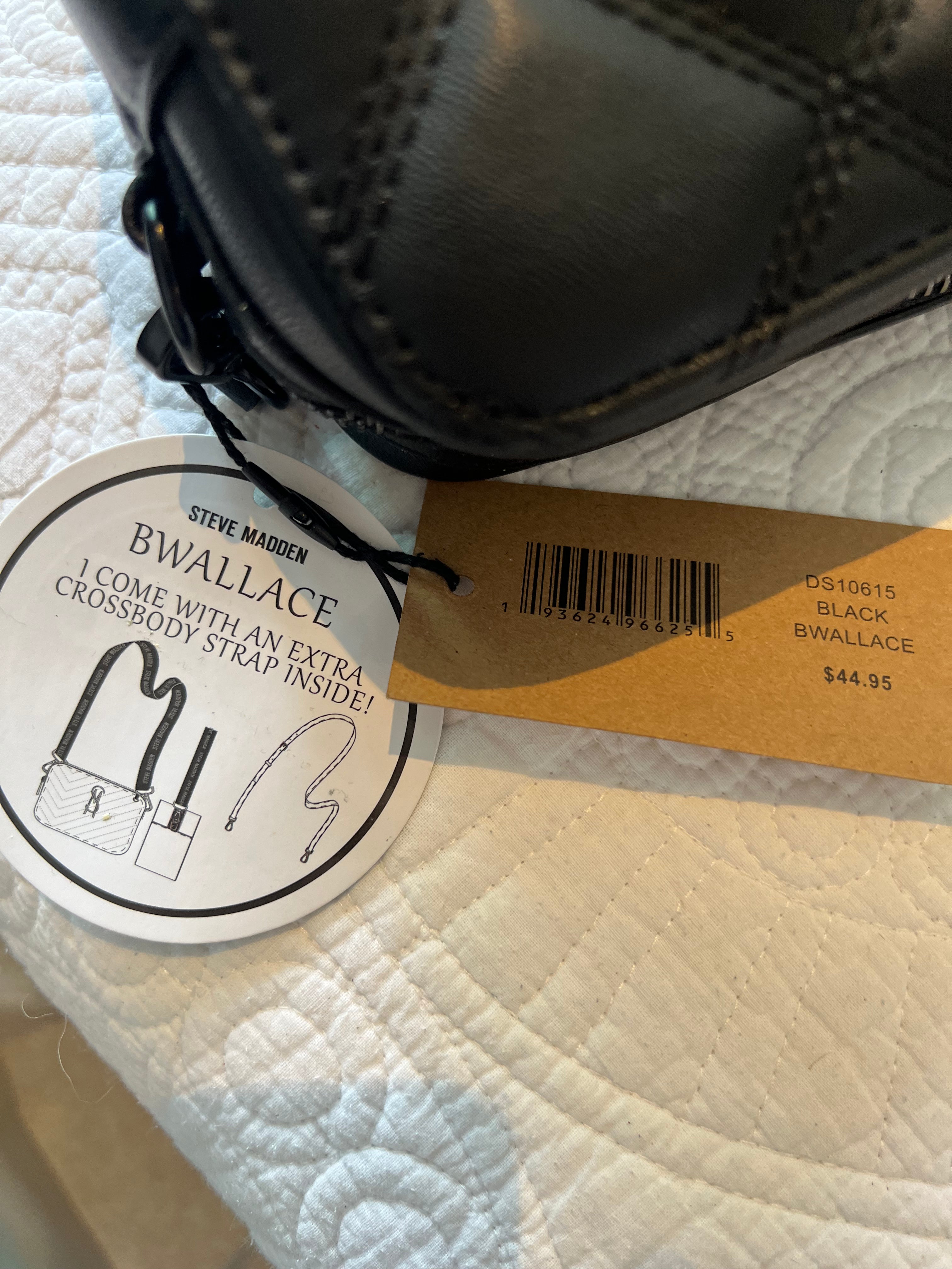 Steve Madden Black Crossbody Bag