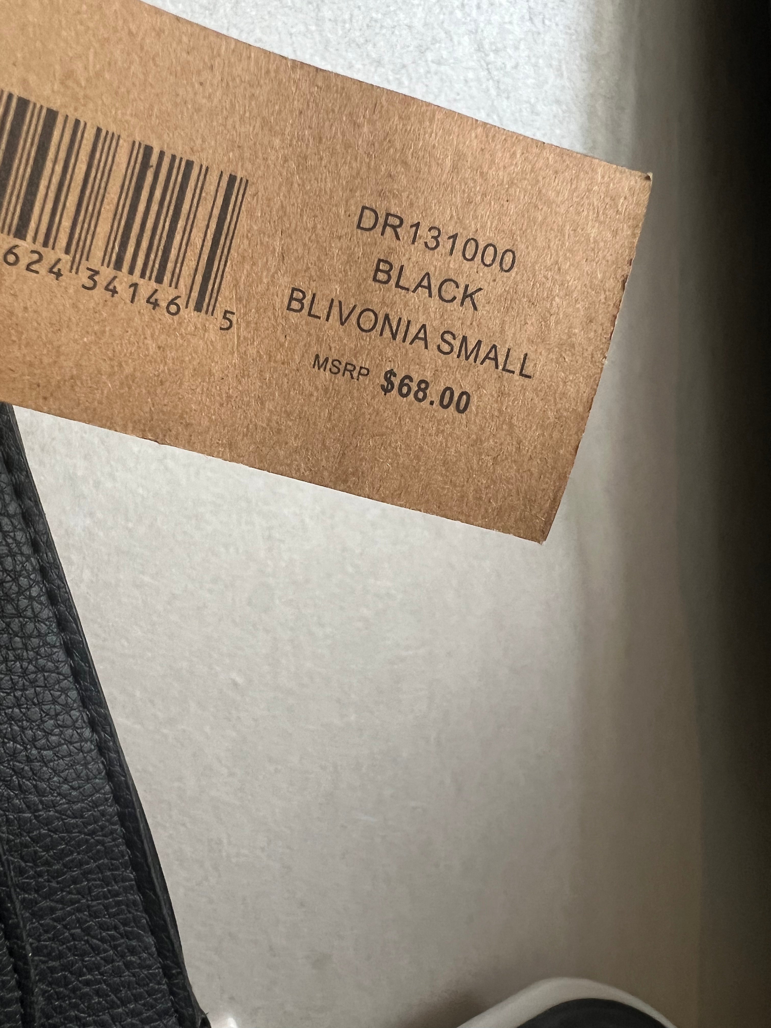 Steve Madden Black Blivona small bag