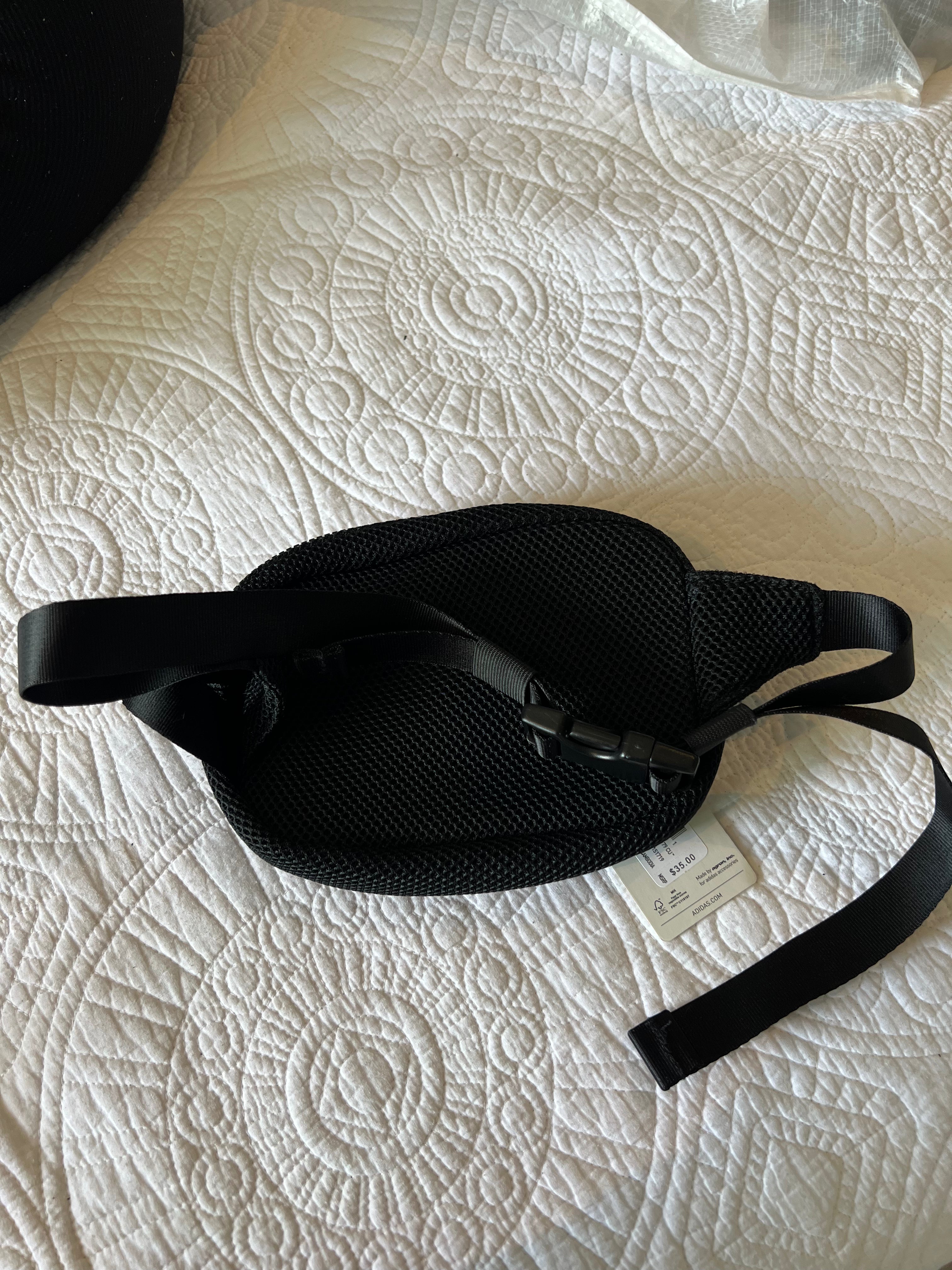 Adidas Black bumbag