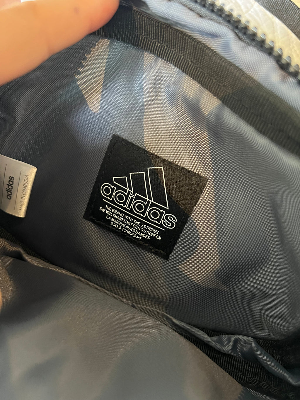 Adidas Black bumbag