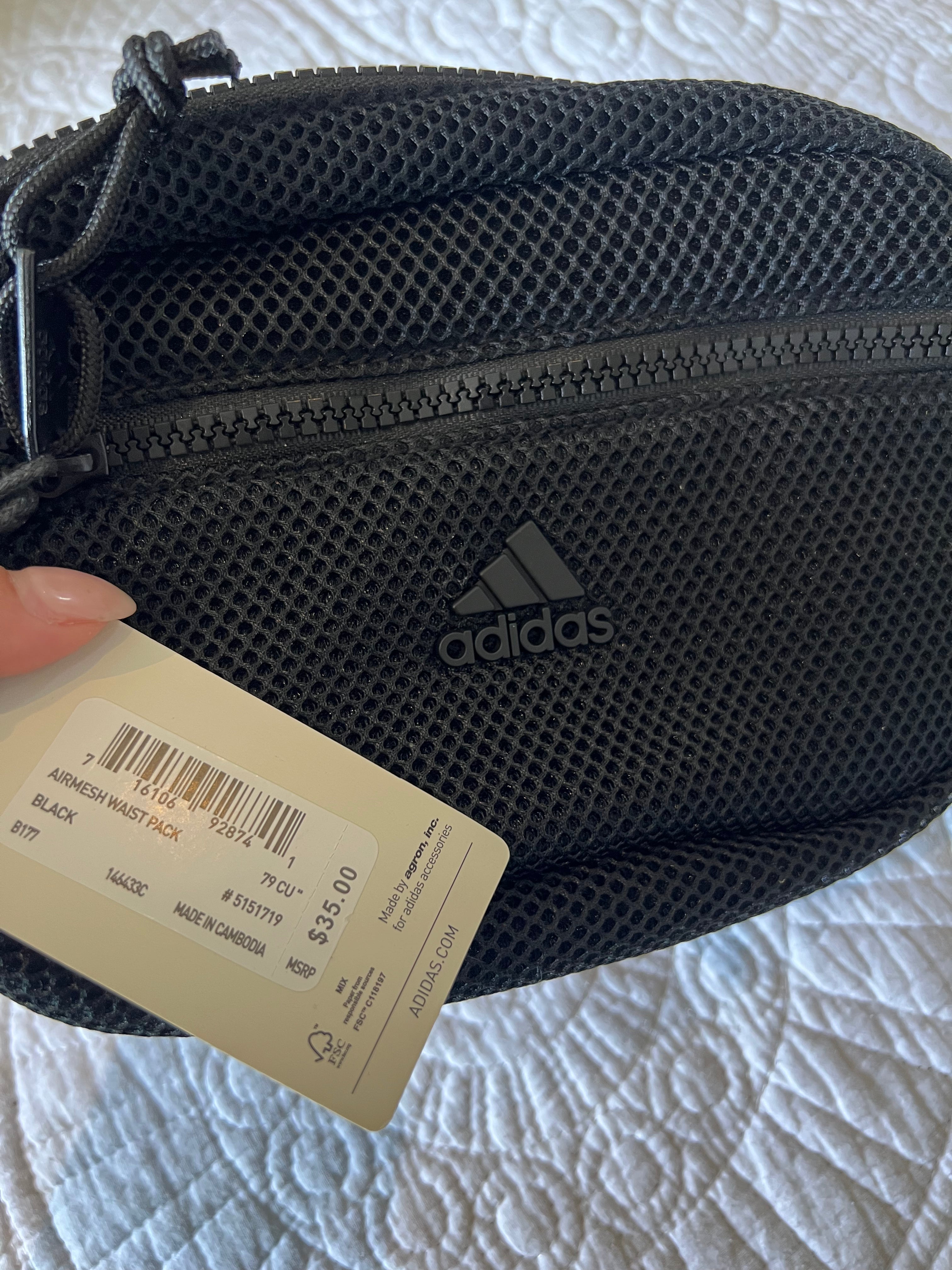 Adidas Black bumbag
