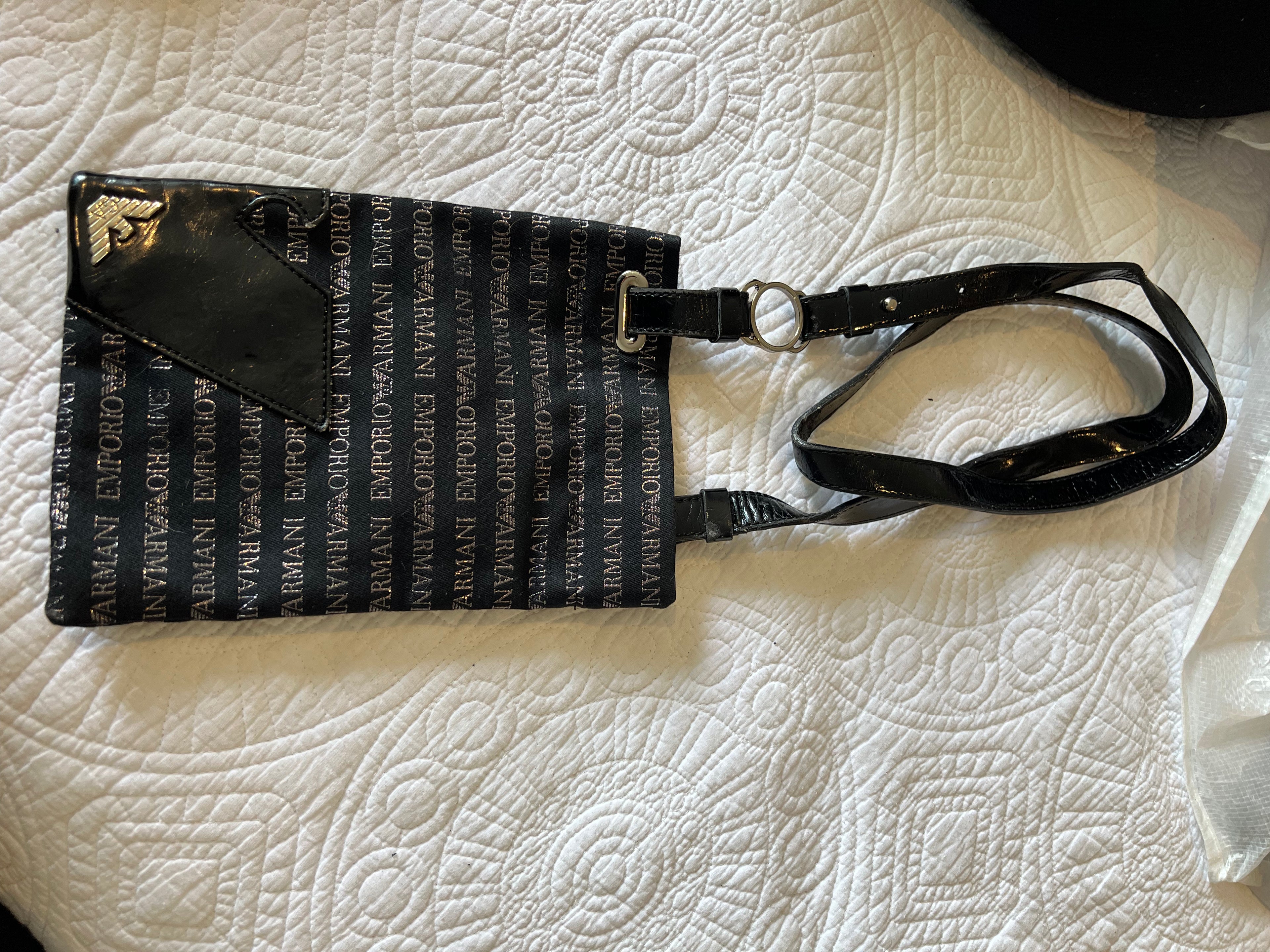 Giorgio Armani Black cross body bag