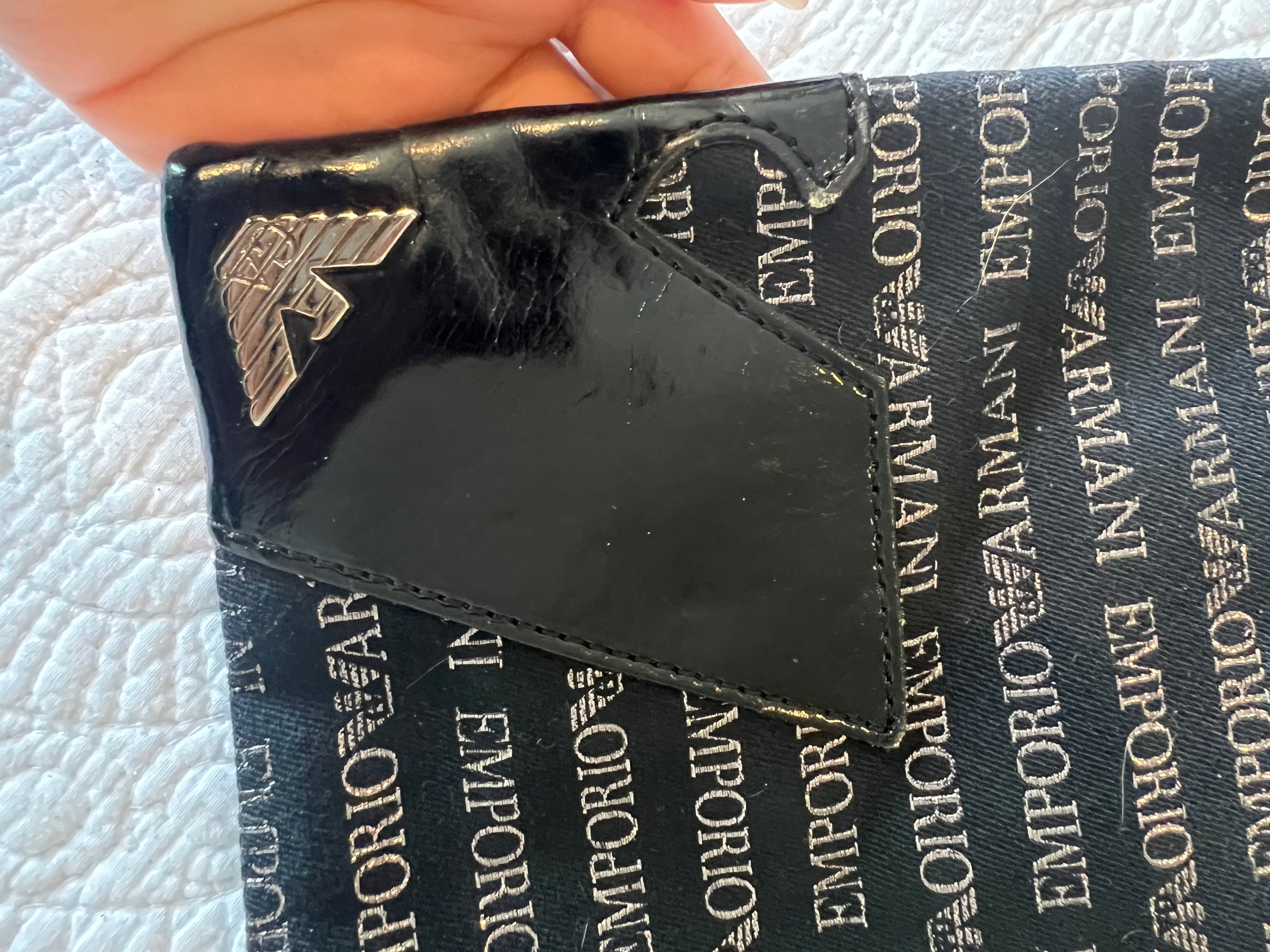 Giorgio Armani Black cross body bag
