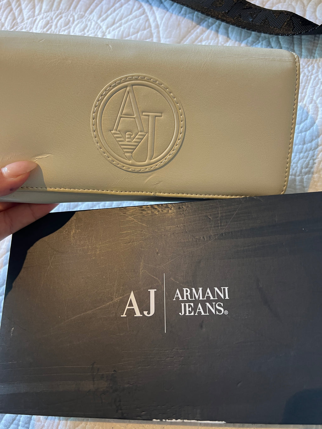 Armani Jeans clutch bag