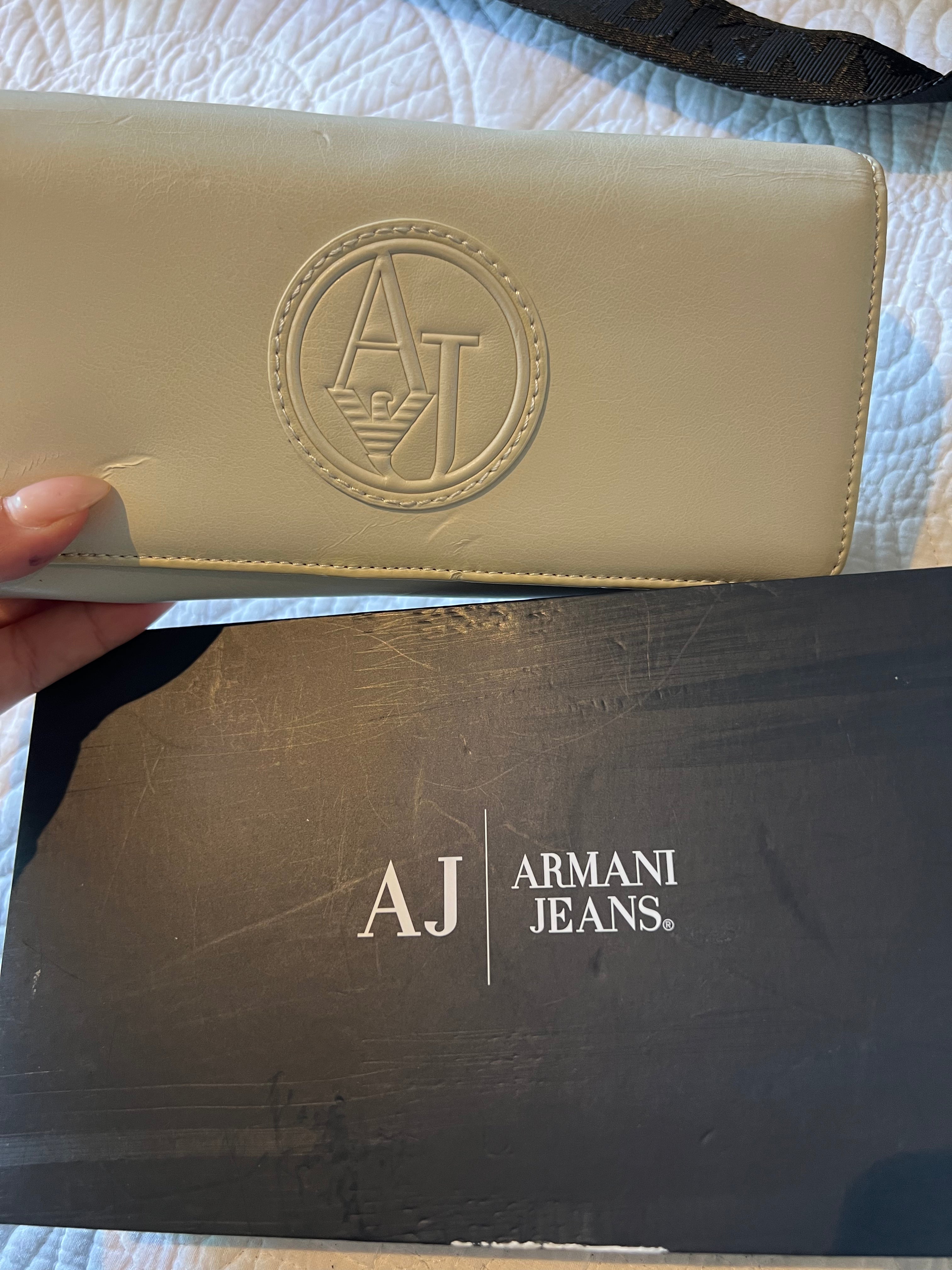 Armani Jeans clutch bag