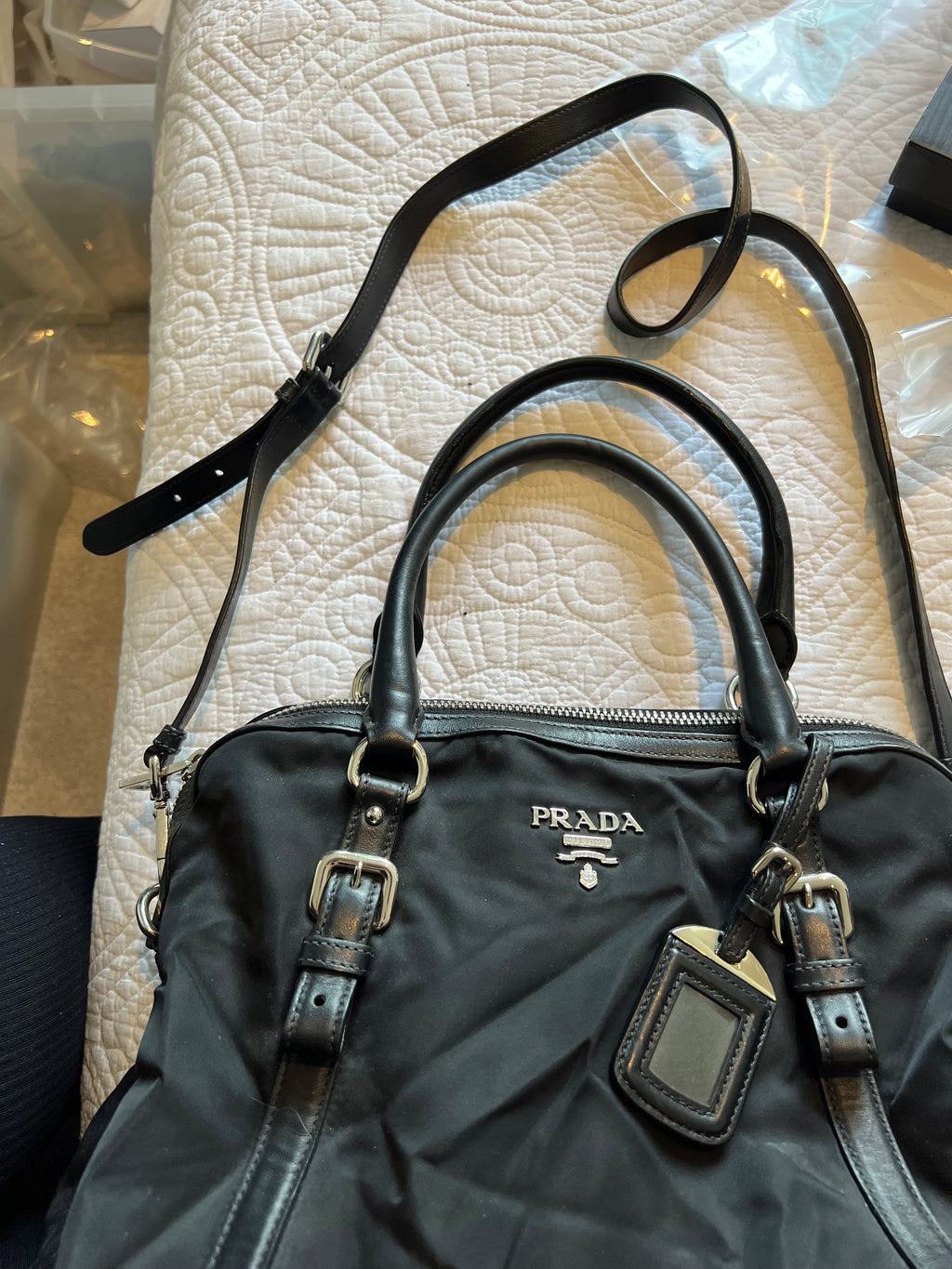 Prada black bag