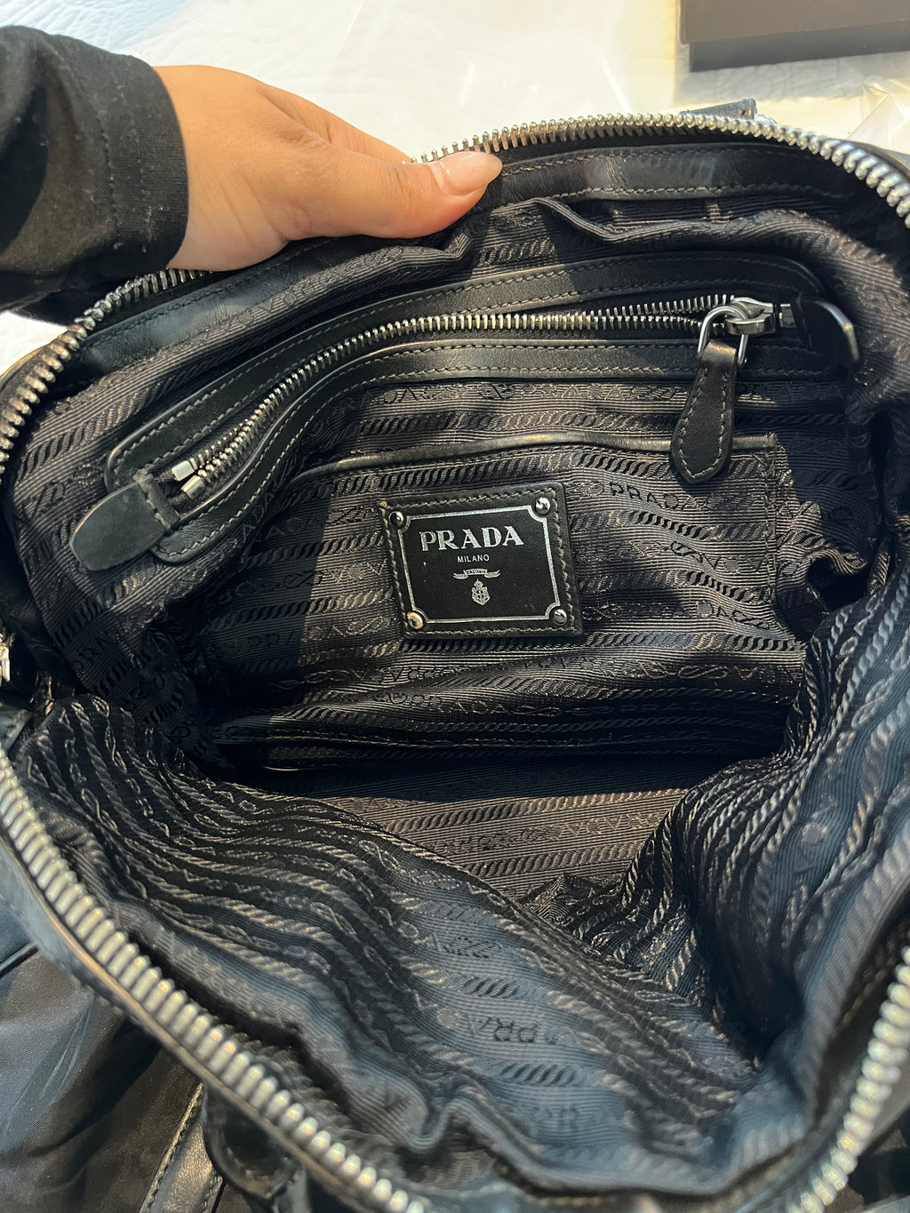 Prada black bag
