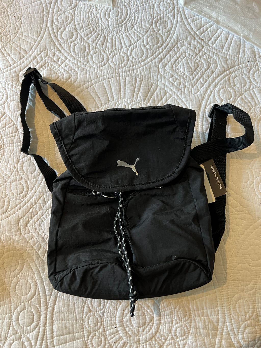 Puma mini black back pack