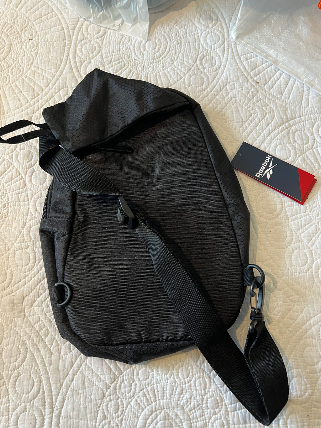 Reebok crossbody black bag