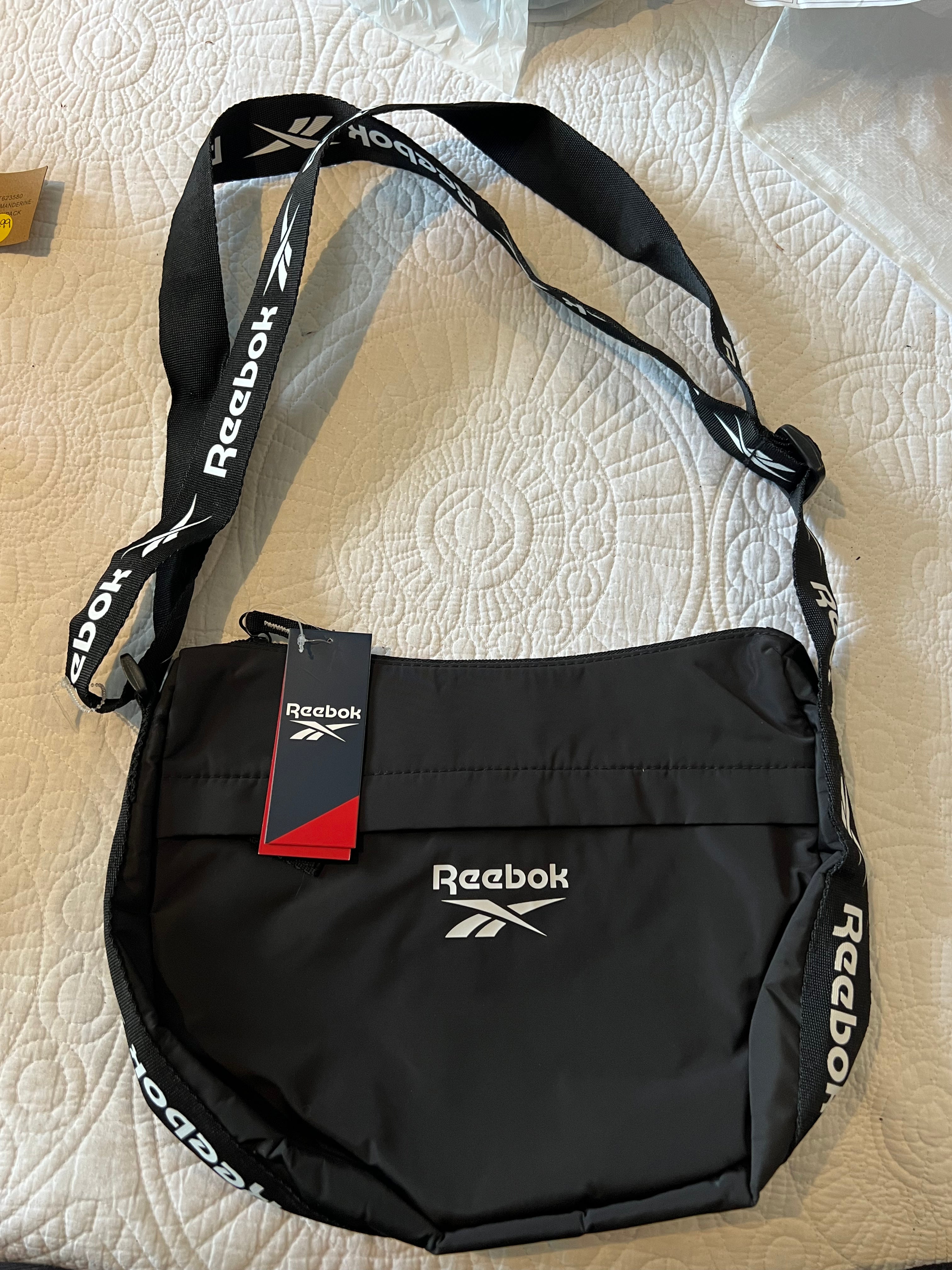 Reebok crossbody black bag