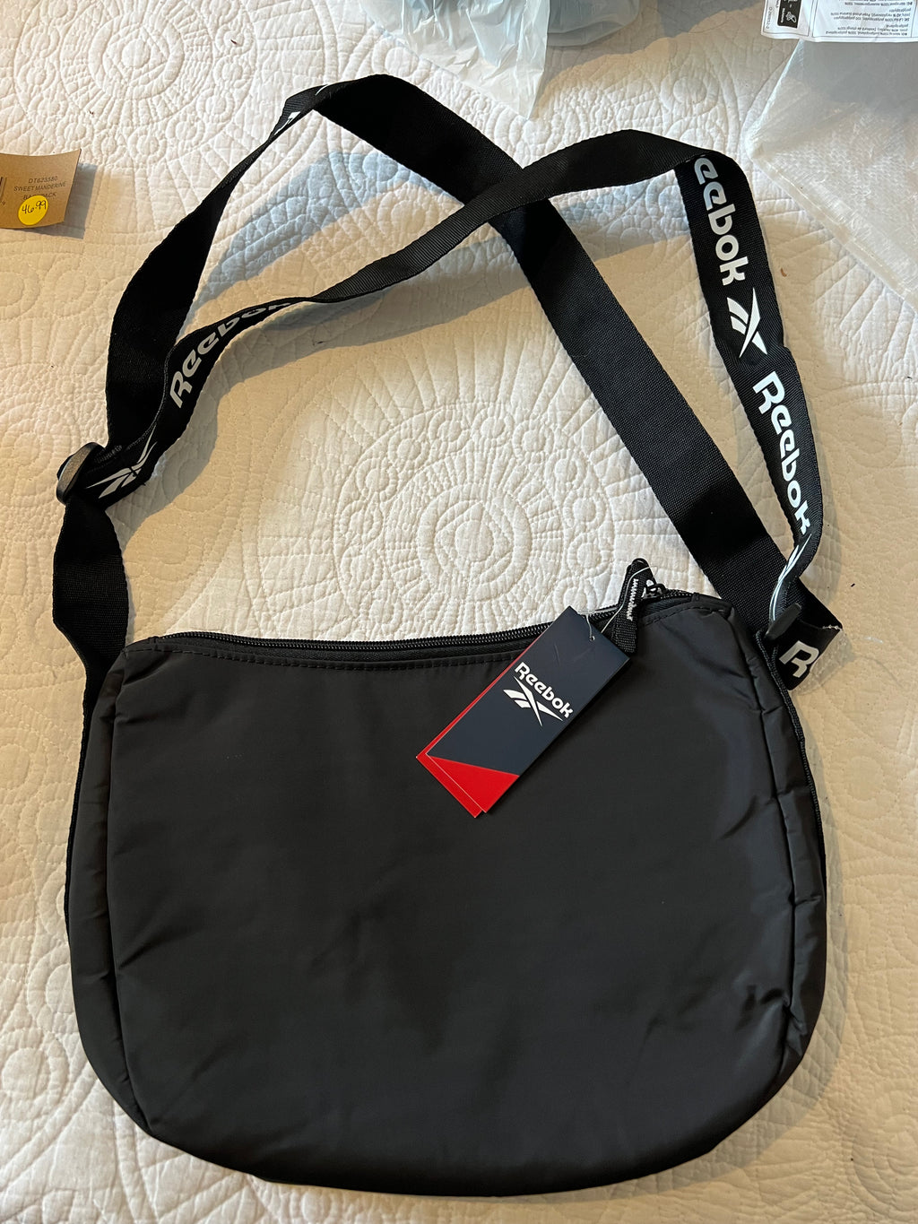 Reebok crossbody black bag