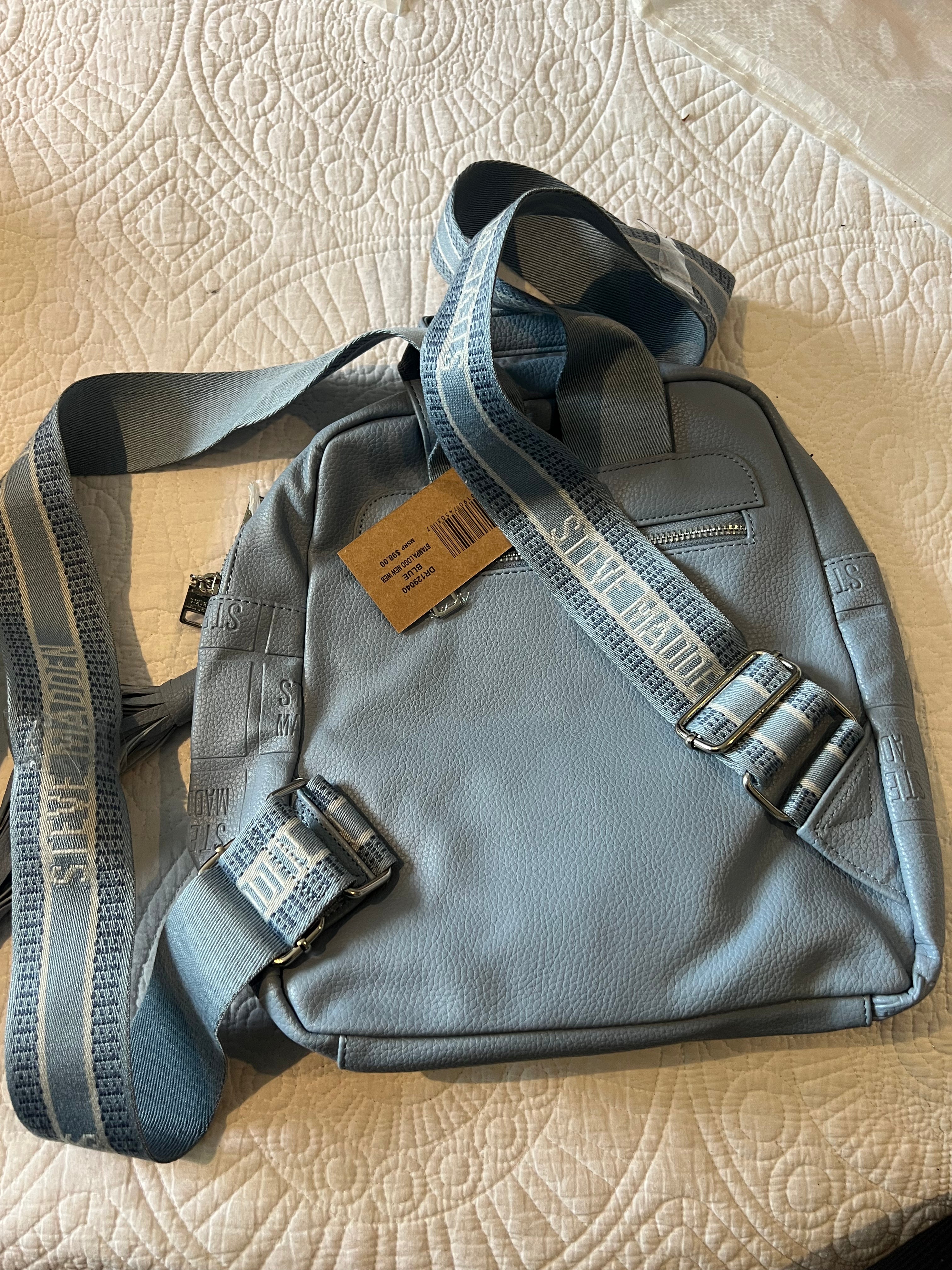 Steve Madden Med blue back pack
