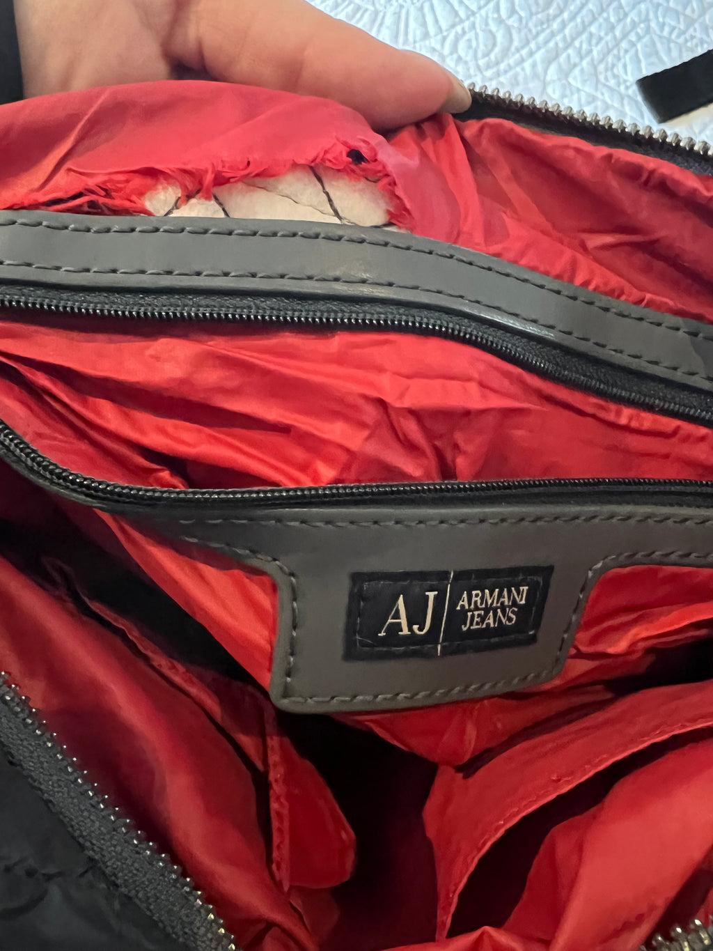 Armani Jeans Grey bag
