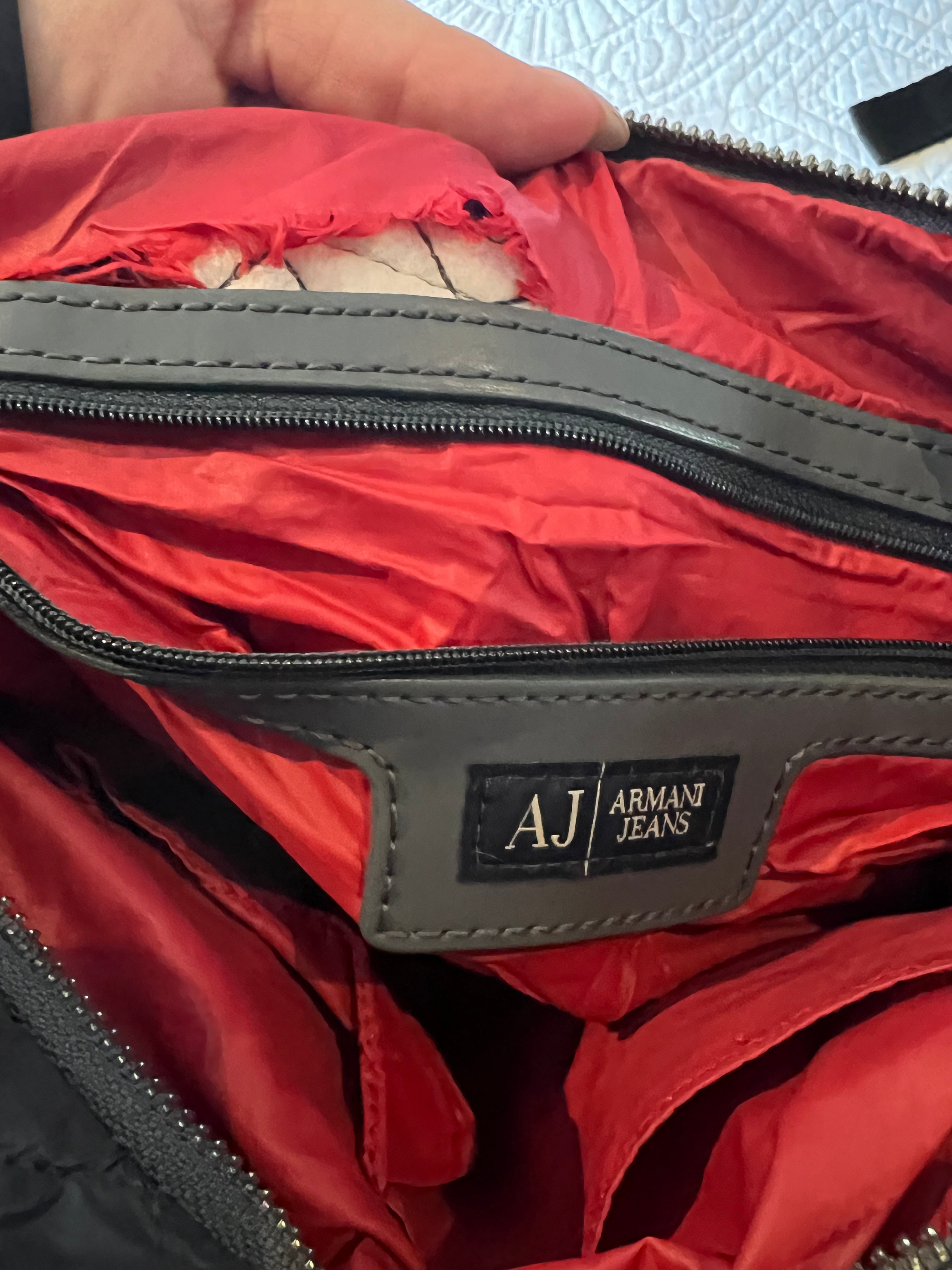 Armani Jeans Grey bag
