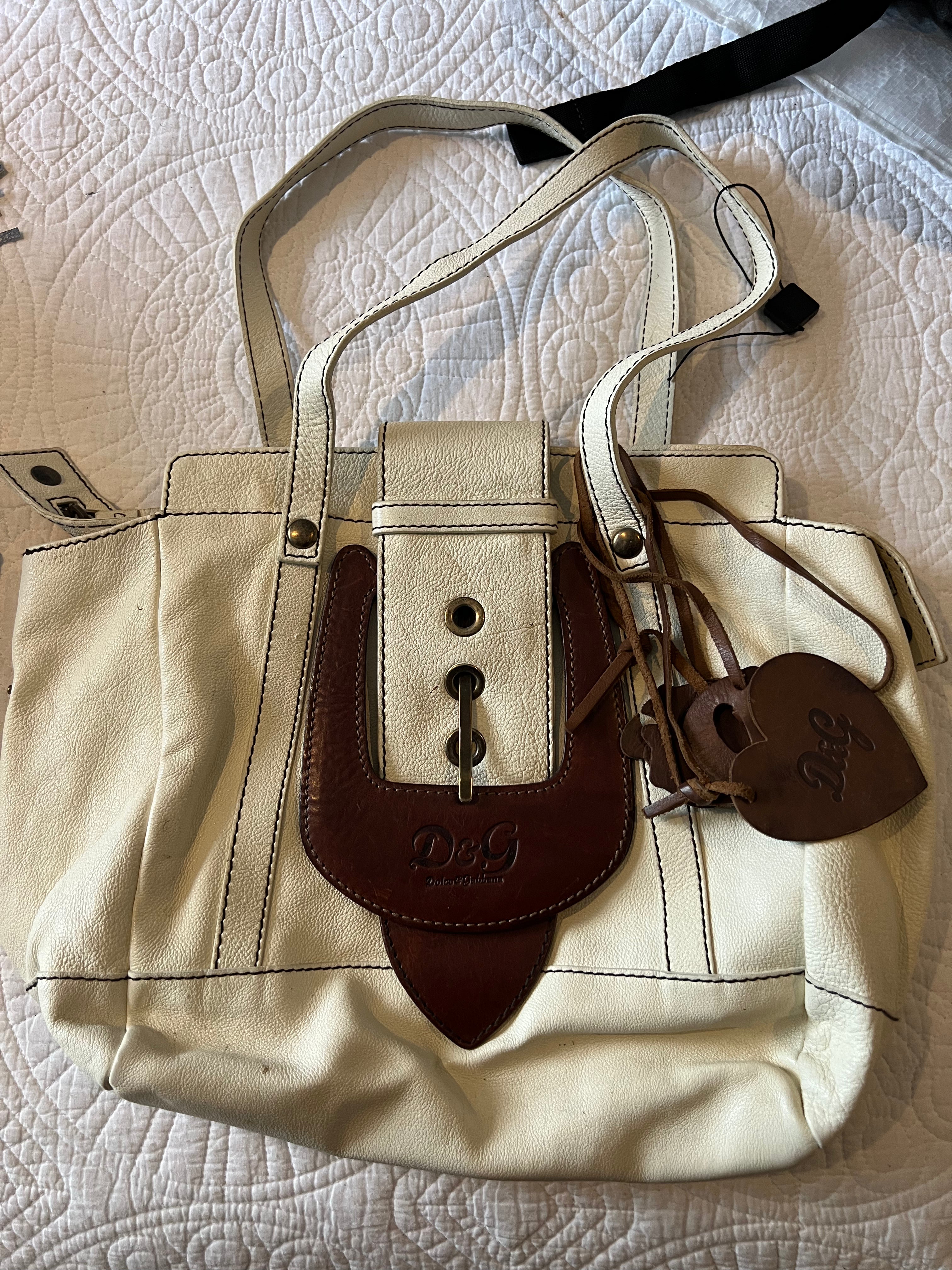 Dolce & Gabanna Beige Large handbag