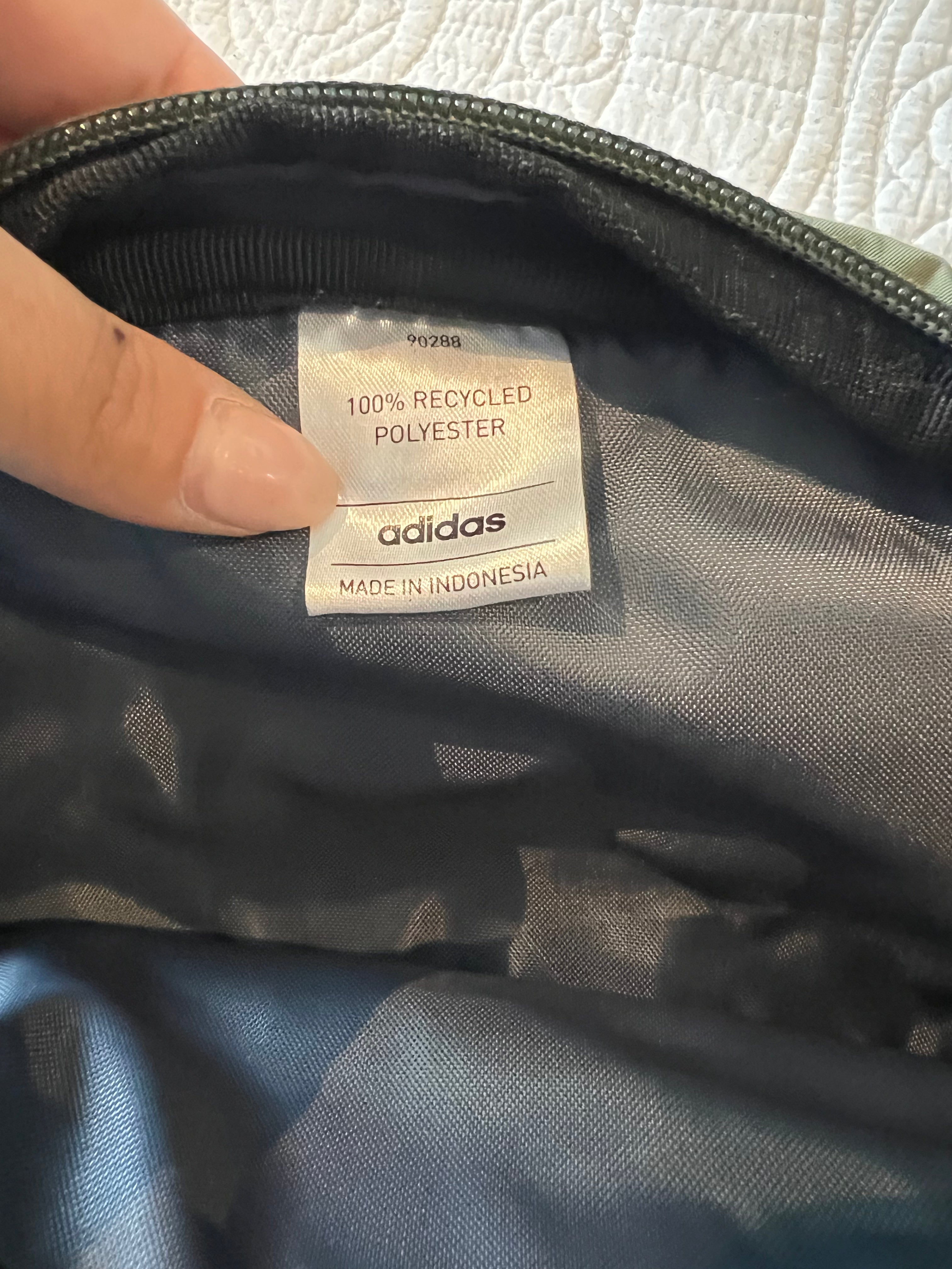 Adidas Khaki green bum bag