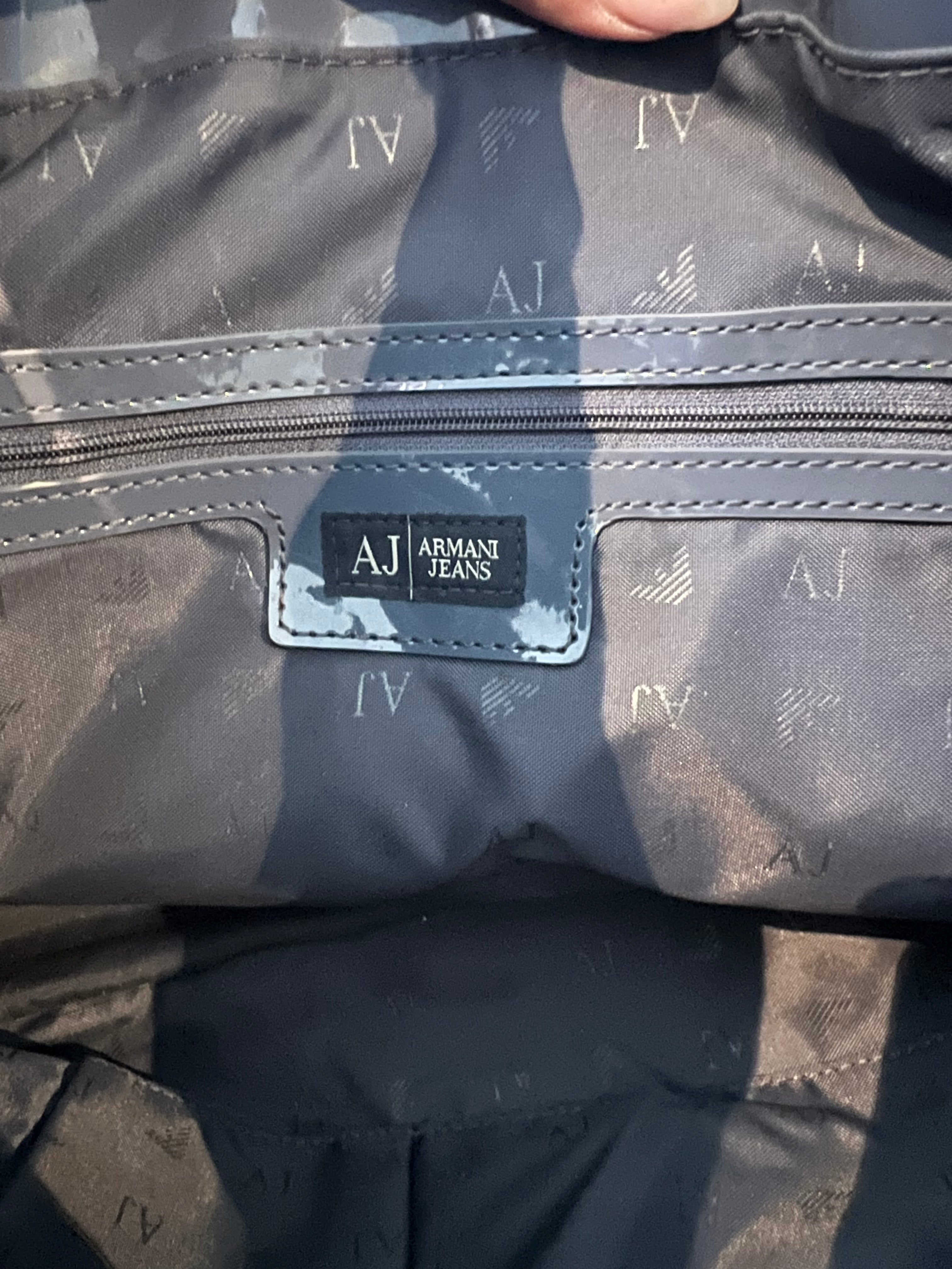 Armani Jeans Grey Med bag