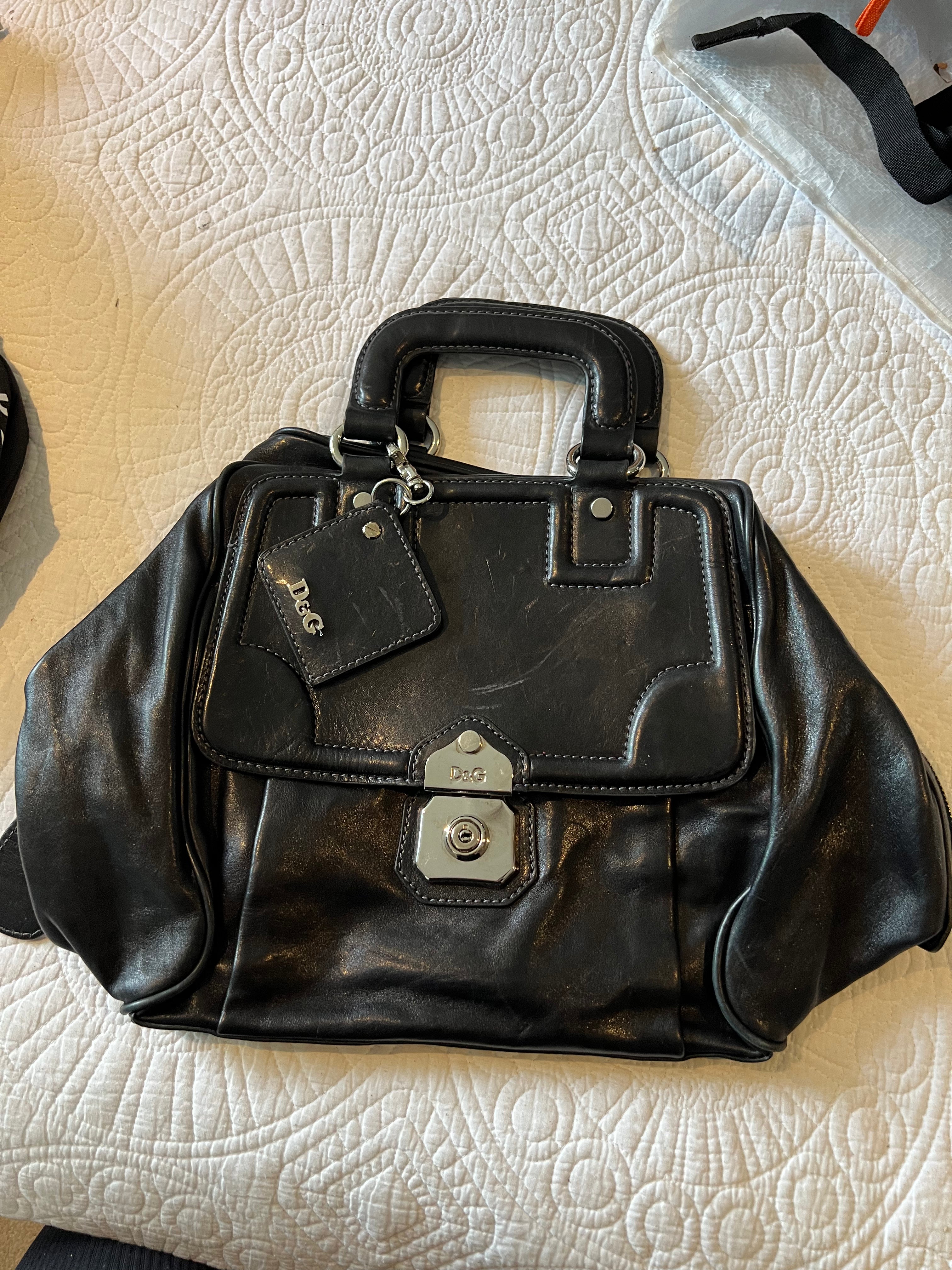 Dolce & Gabanna Med black bag